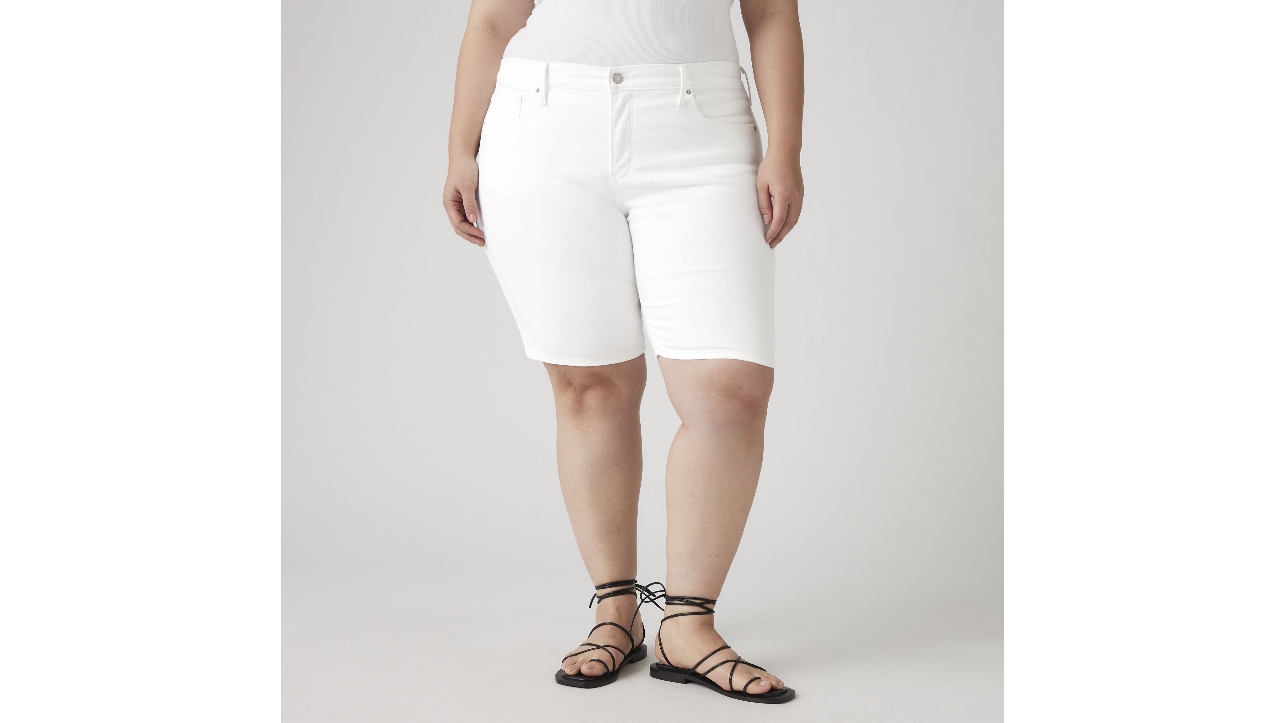 Shaping Bermuda Women's Shorts (Plus Size) 5