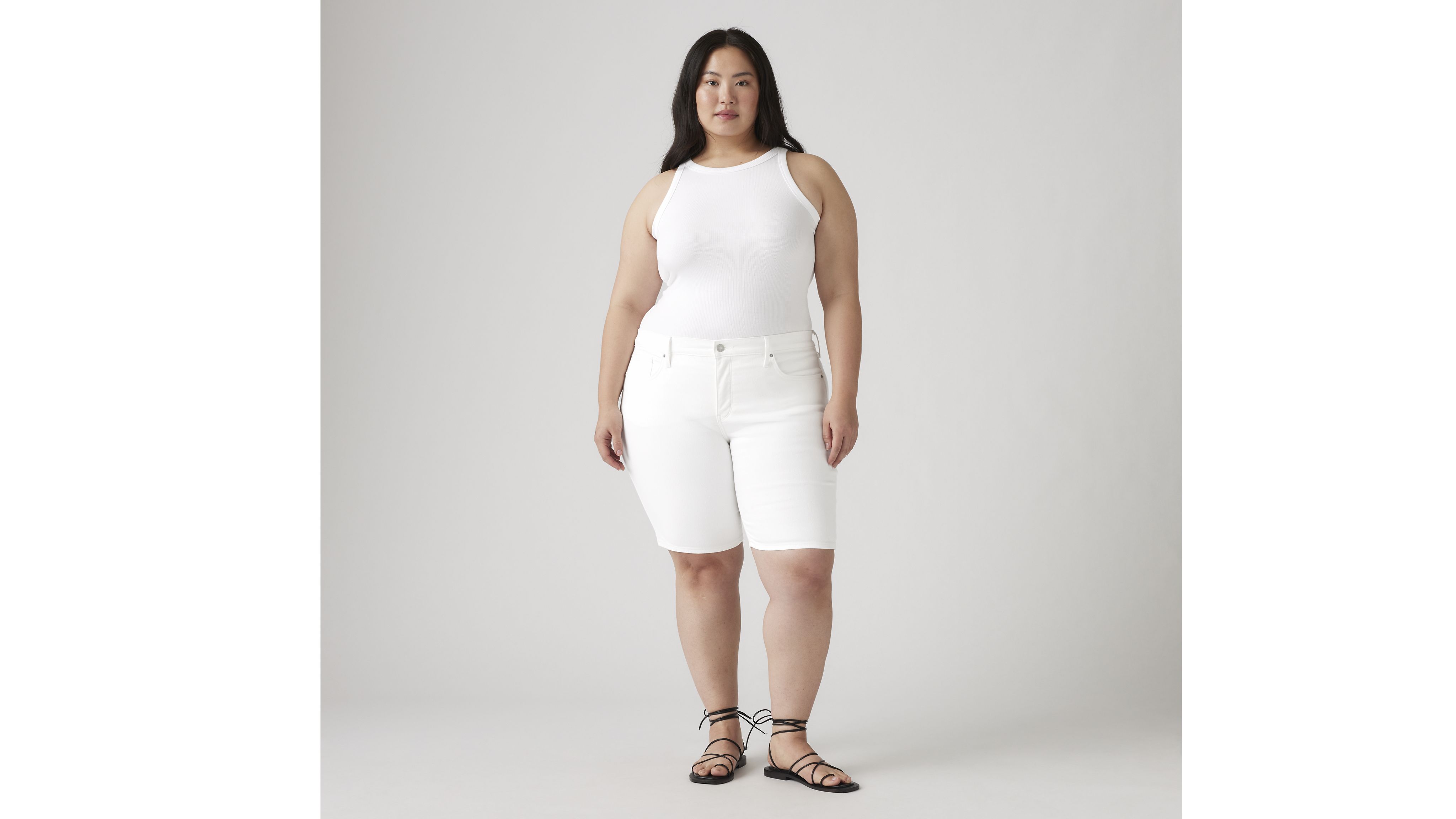 Shaping Bermuda Women's Shorts (Plus Size) 8