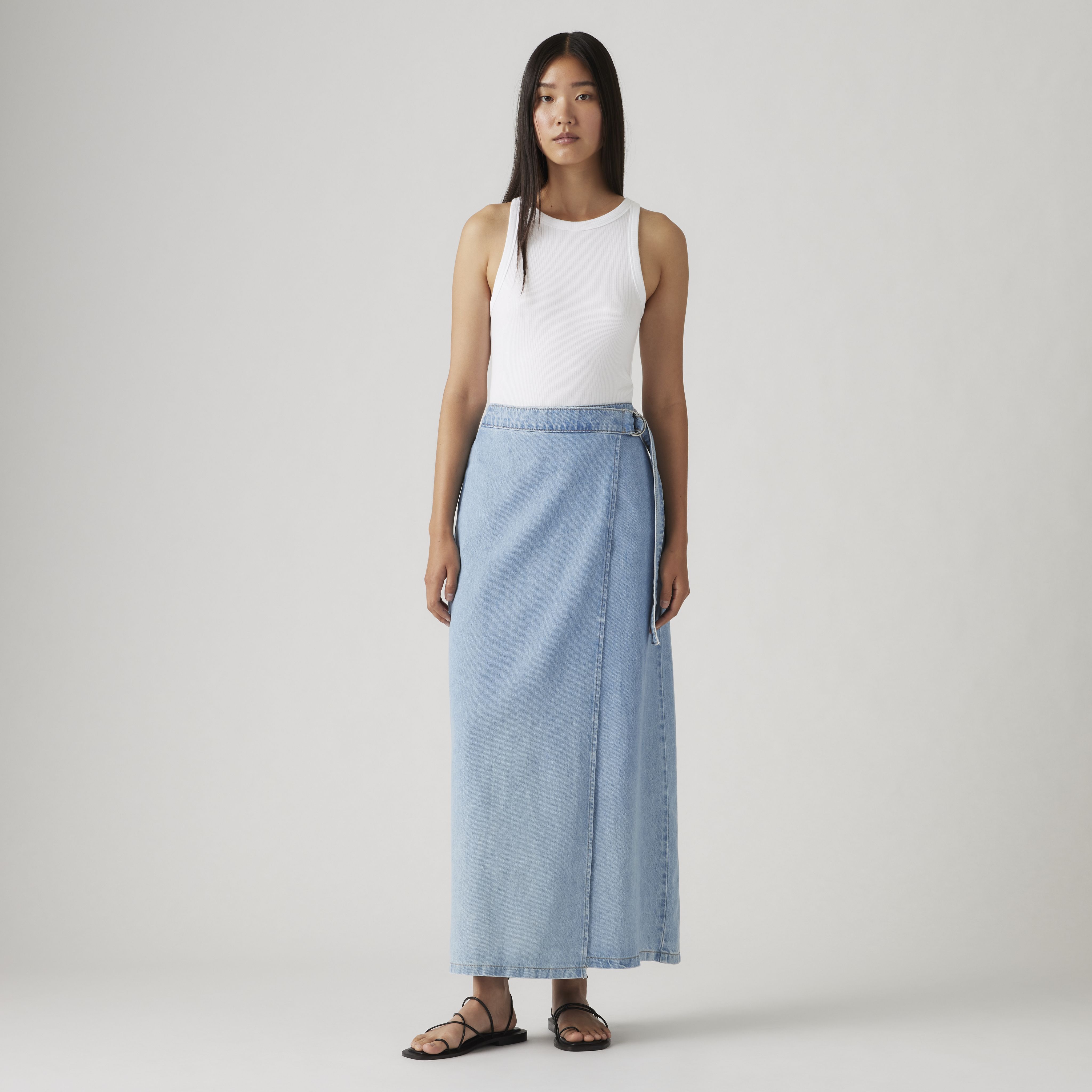 Column Wrap Skirt 5