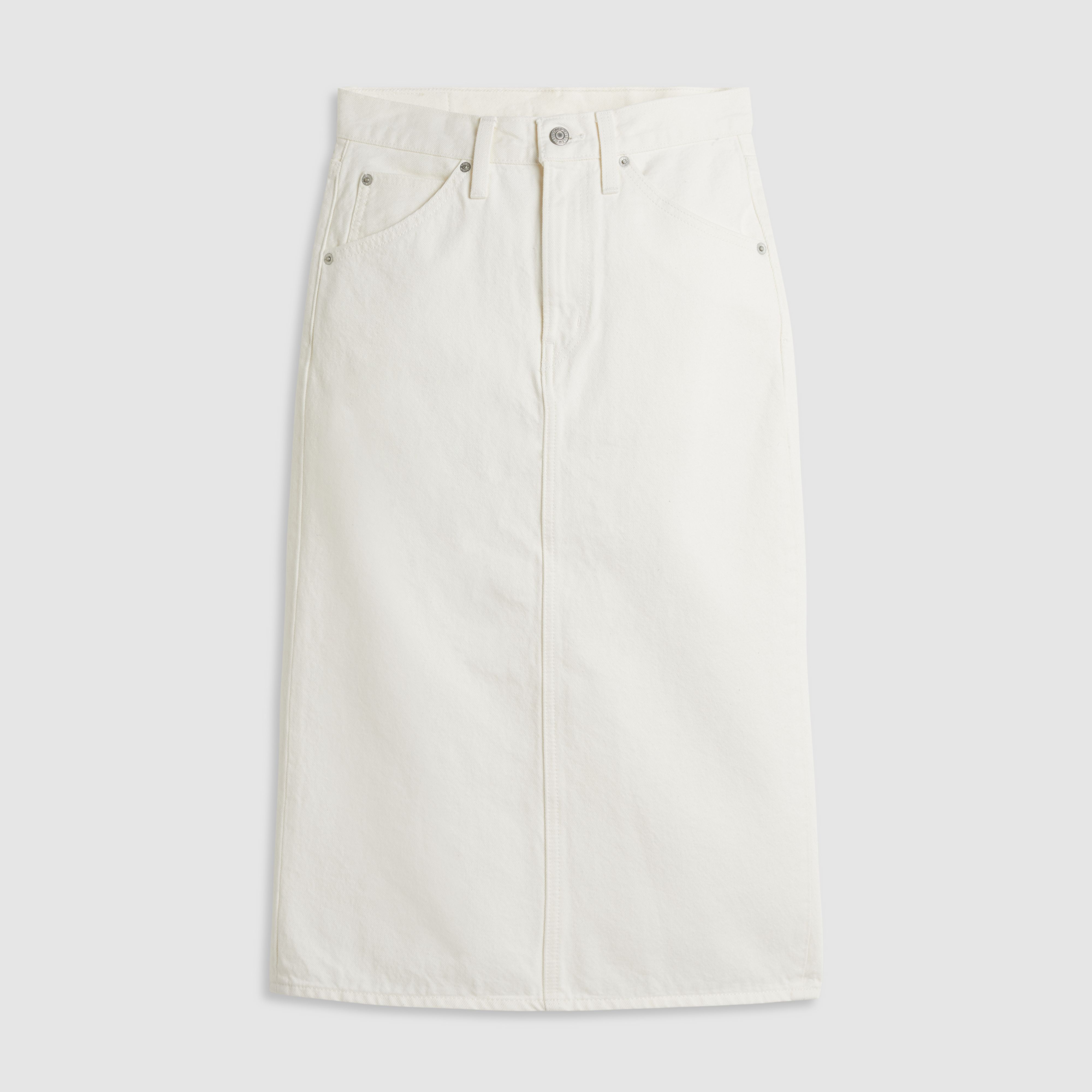 High Rise Slit Skirt 6