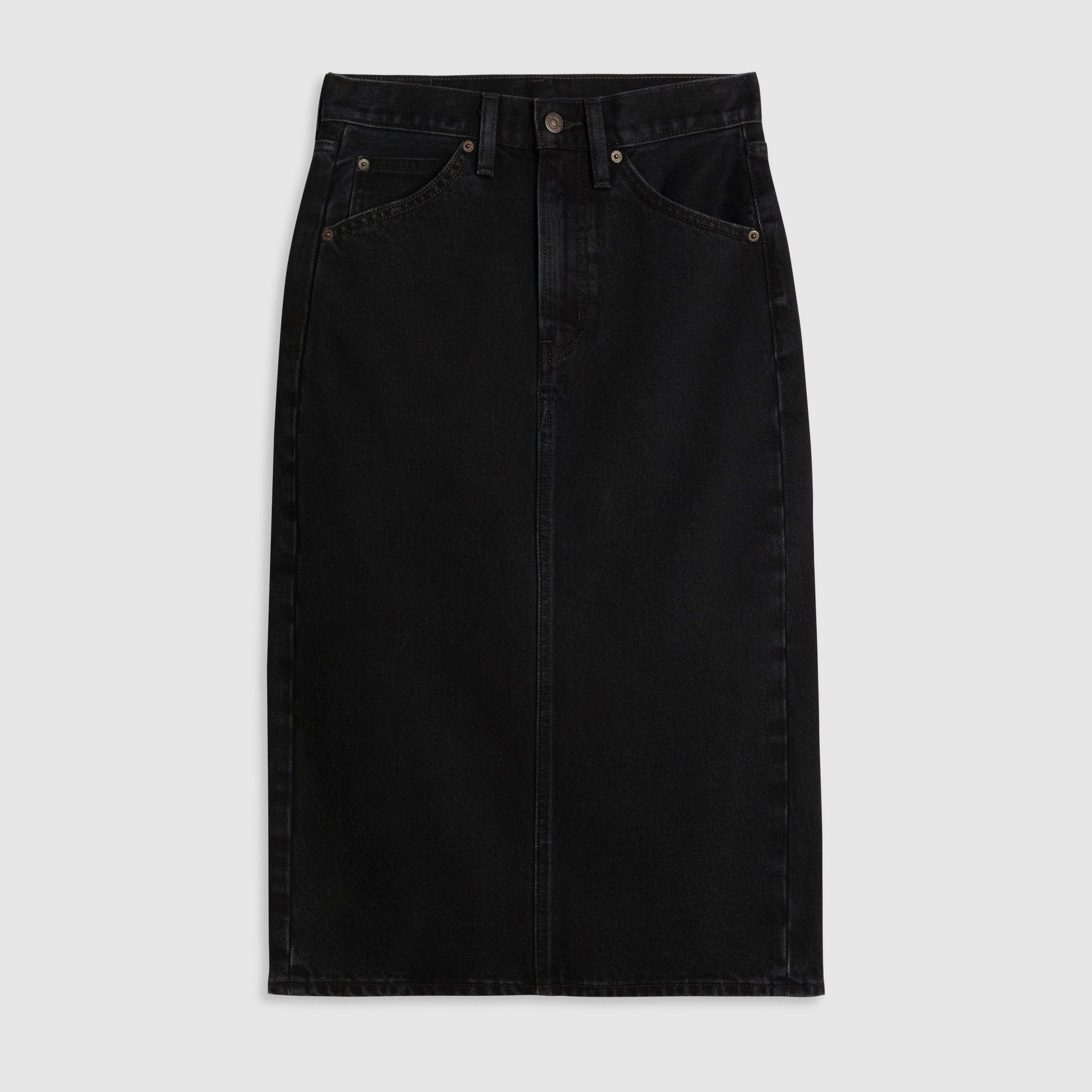 Spódnica z wysokim stanem i rozcięciem 6