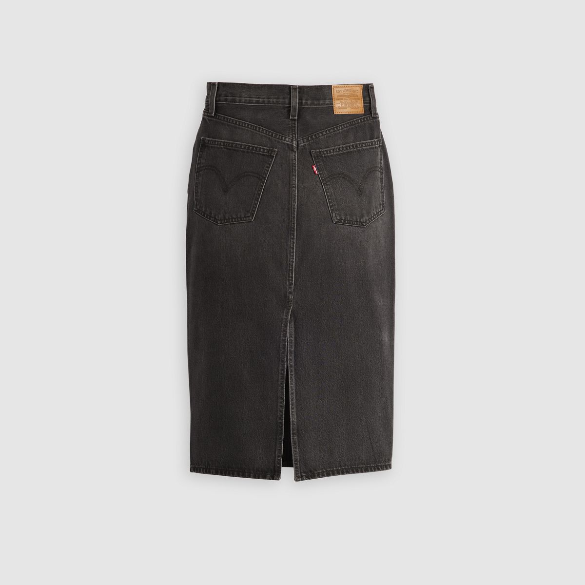 High Rise Slit Skirt — Wandering Spirit - Black