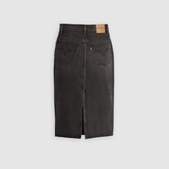 High Rise Slit Skirt — Wandering Spirit - Black 7