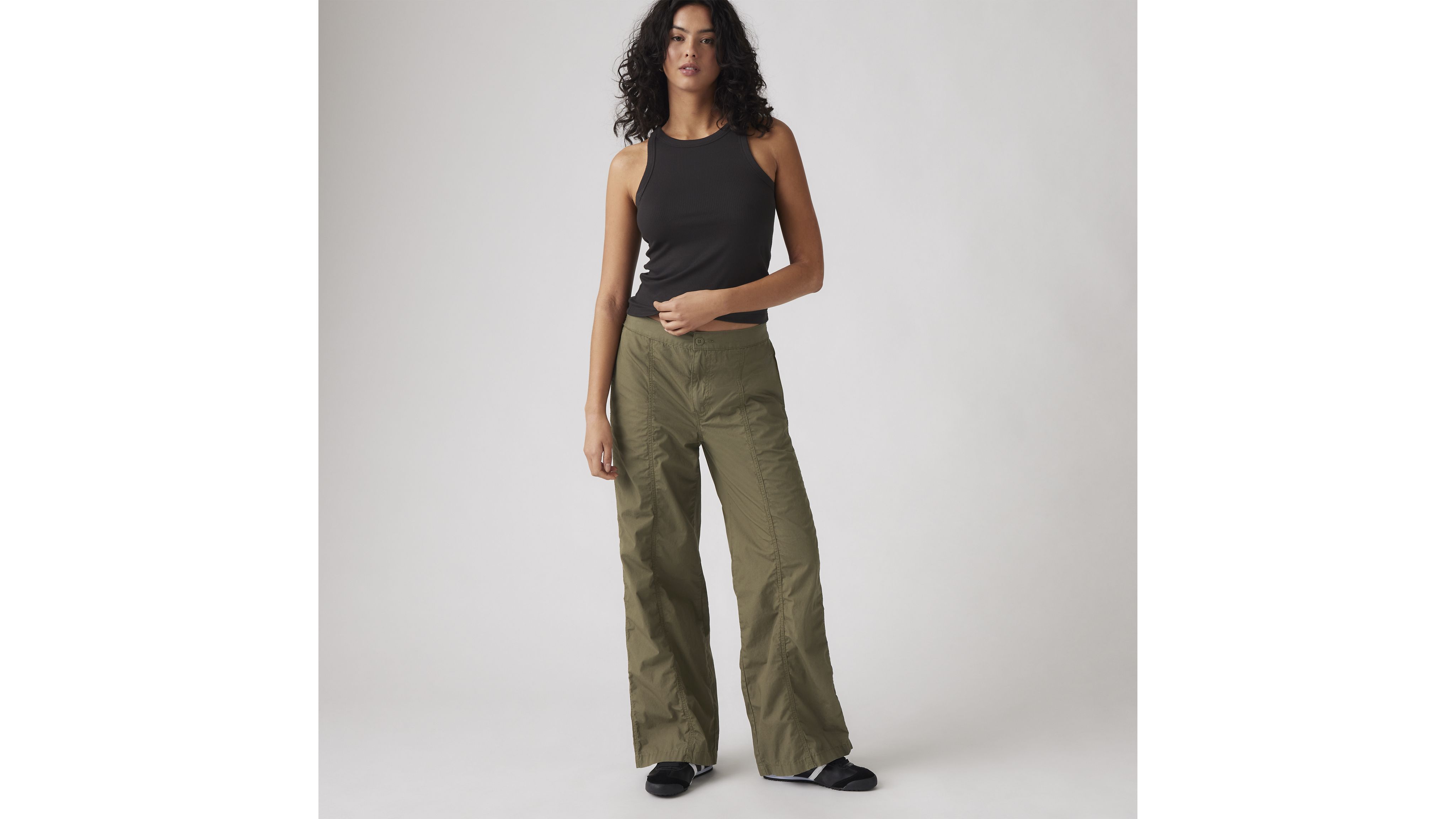 Baggy Parachute Women's Pants 1