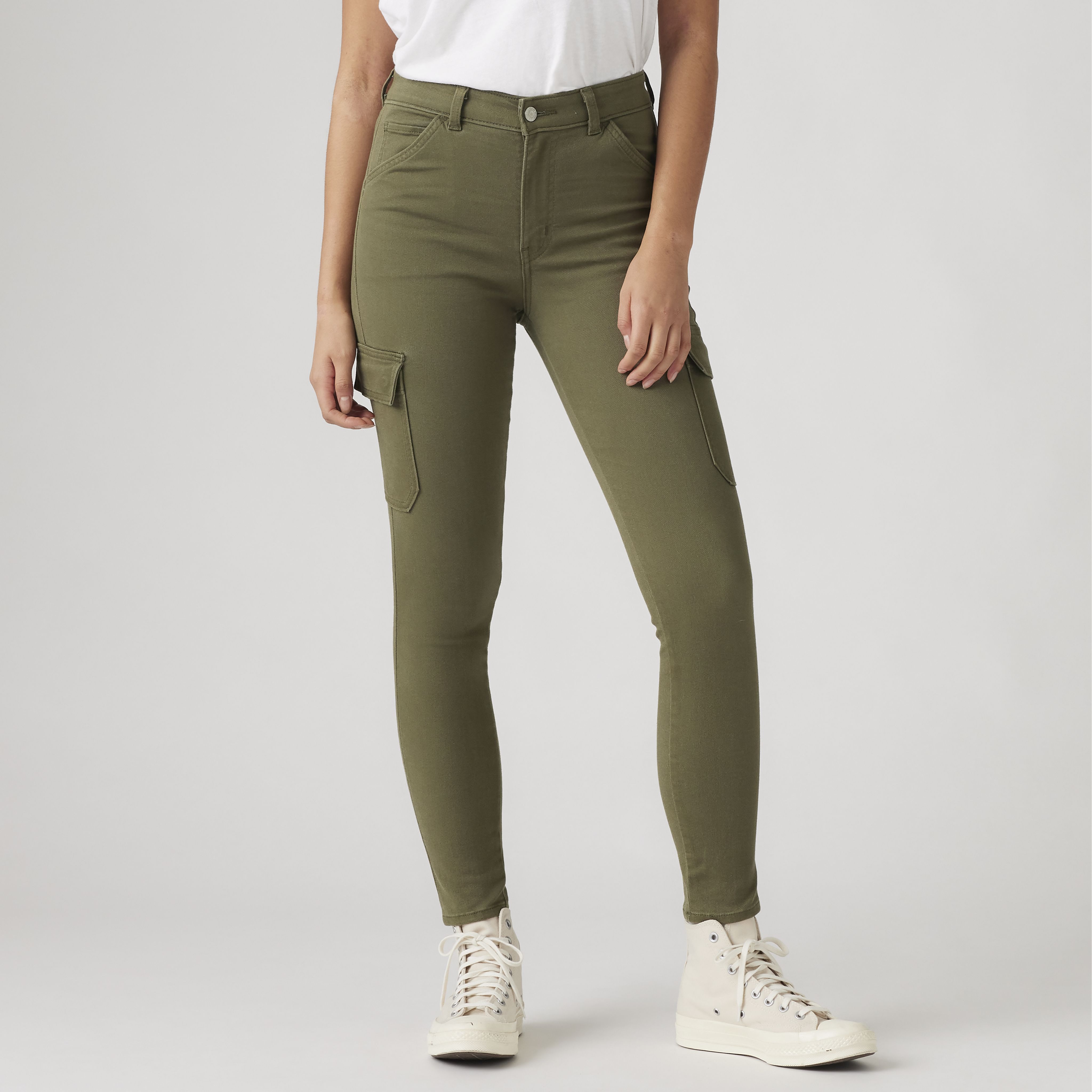721 High Rise Skinny Cargo Women's Jeans 5
