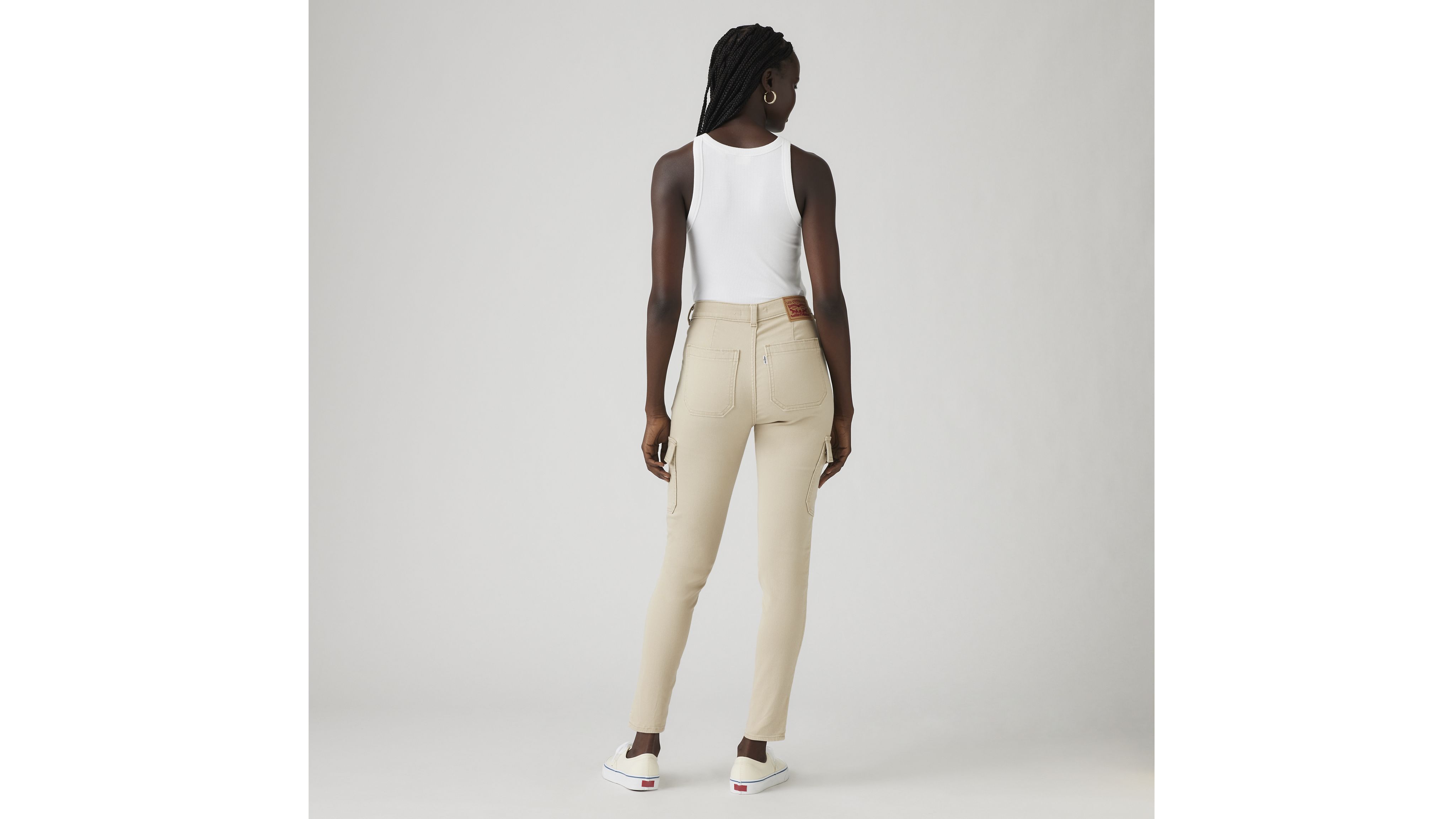 721 High Rise Skinny Cargo Women's Jeans 4