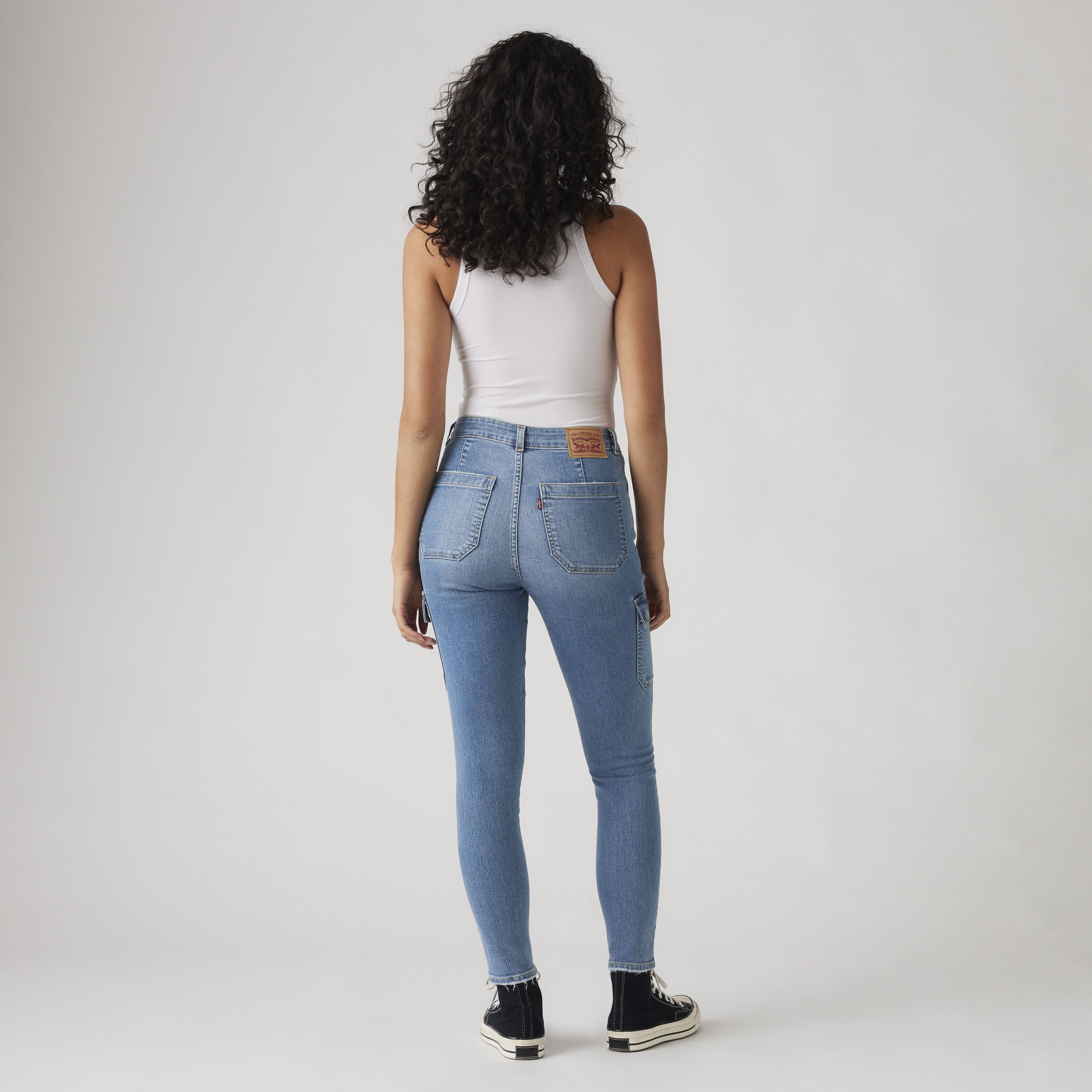 721 High Rise Skinny Cargo Women's Jeans 3