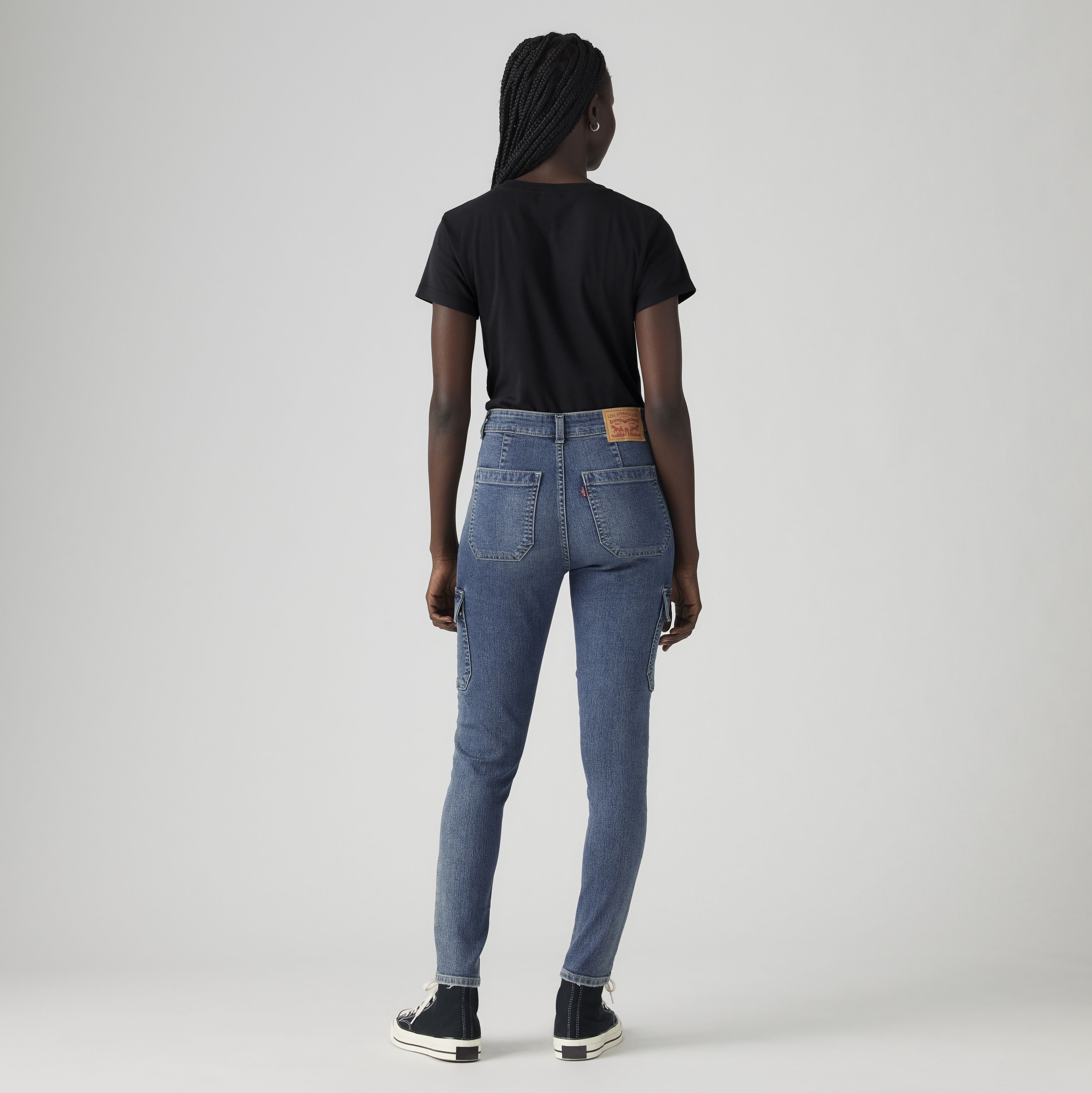 721 High Rise Skinny Cargo Women's Jeans 3