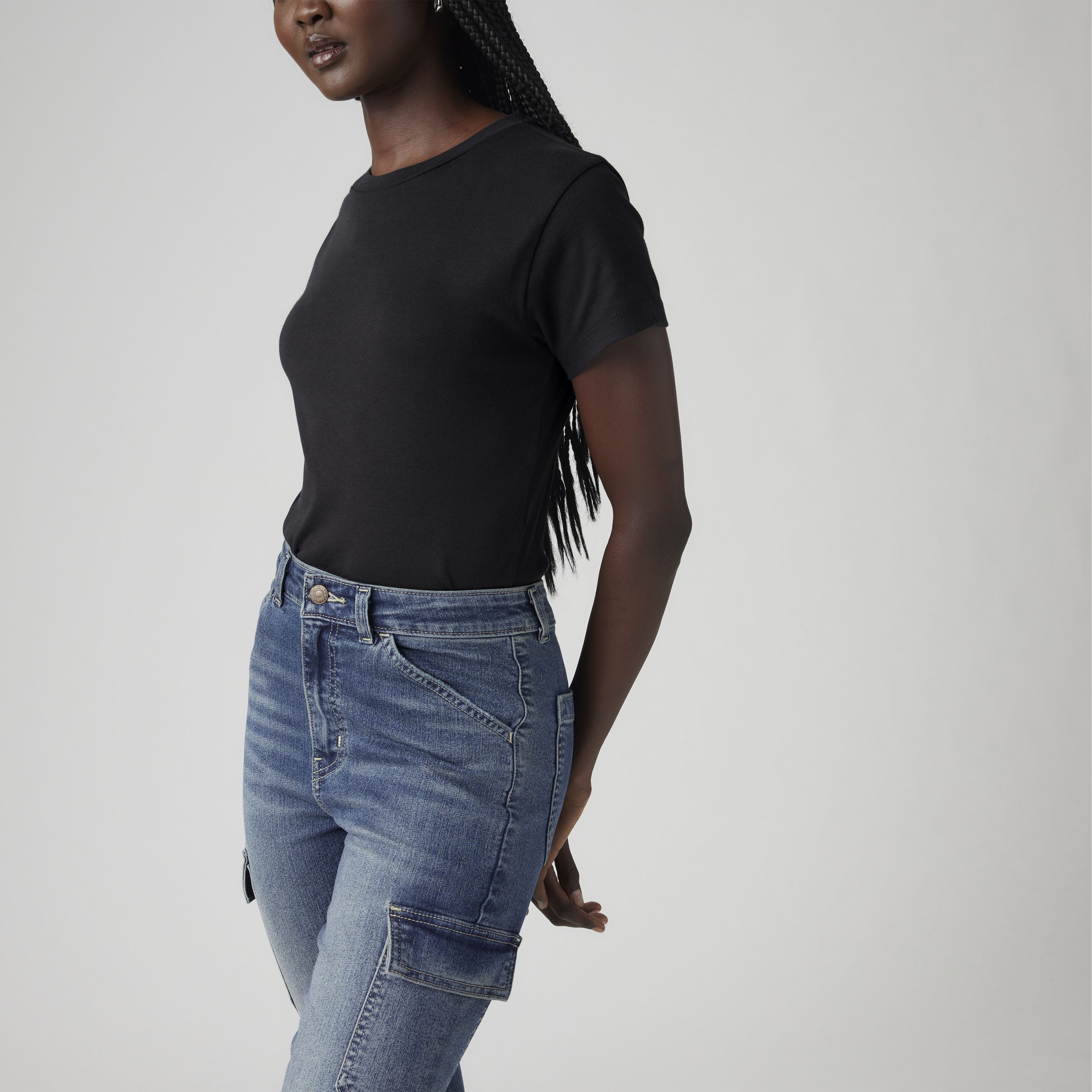 721 High Rise Skinny Cargo Women's Jeans 2