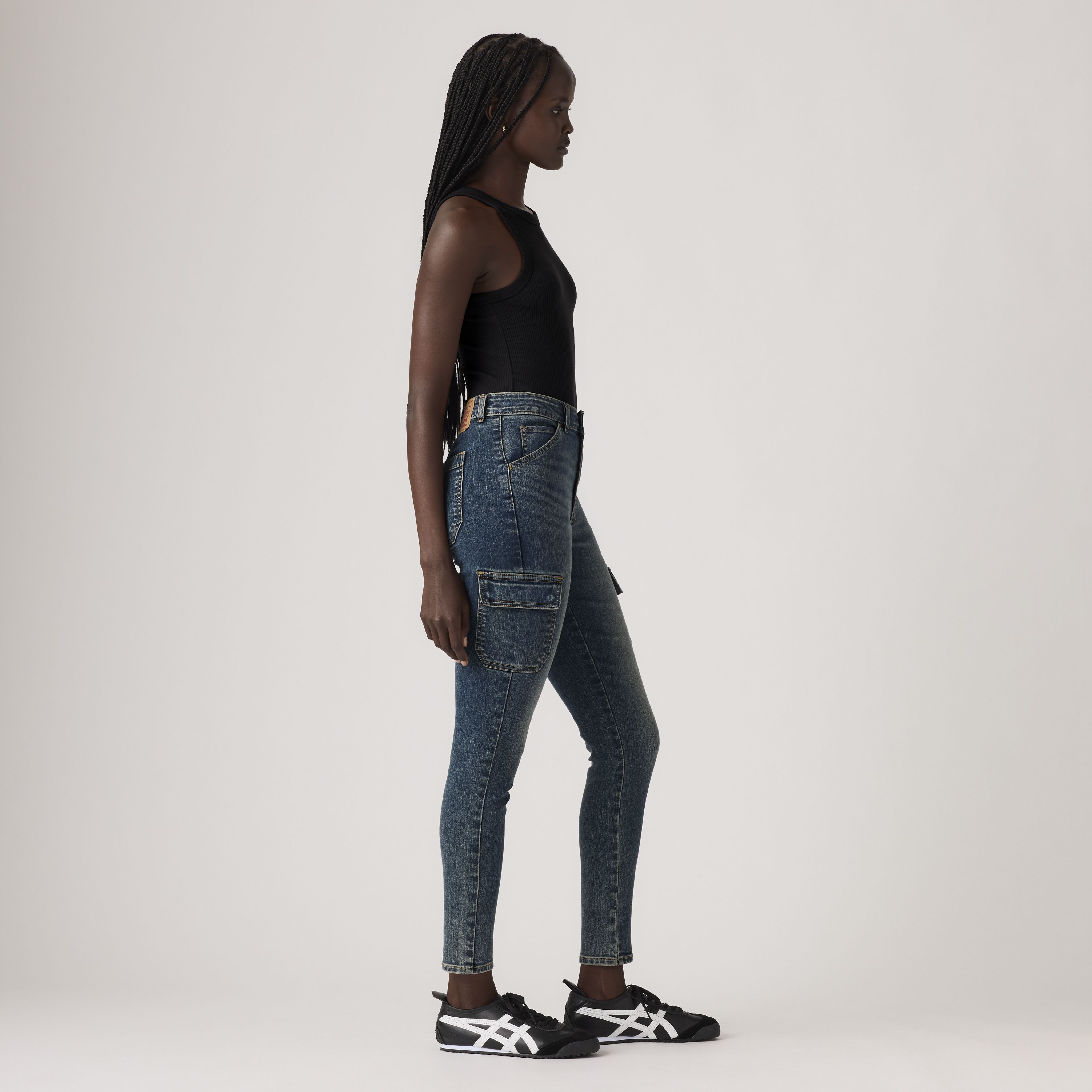 721 High Rise Skinny Cargo Women's Pants 3