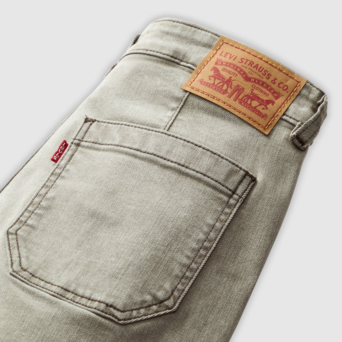 721 High Rise Skinny Cargo Women's Pants — Trerrain Of Thought - Grey