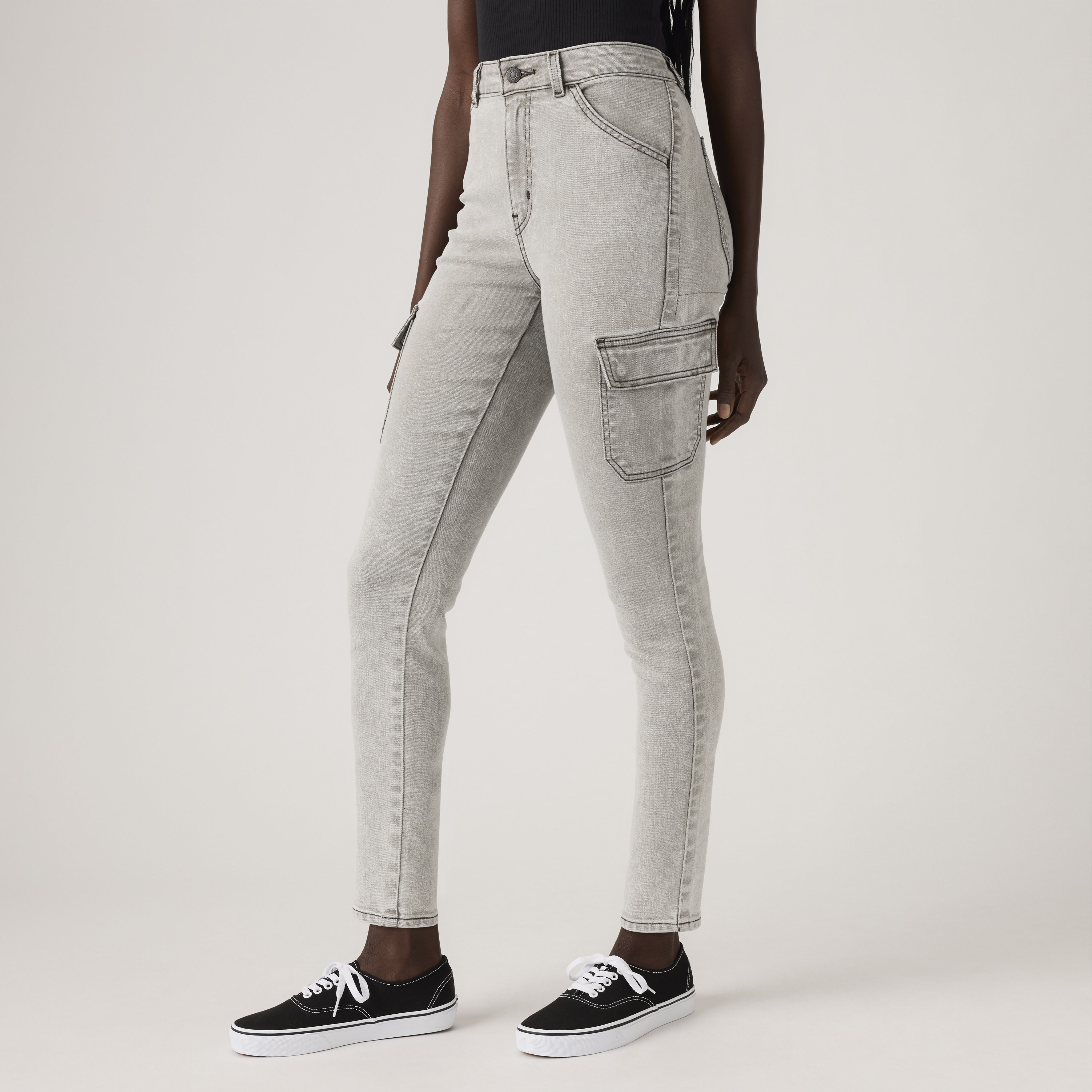 721 High Rise Skinny Cargo Women's Pants 5