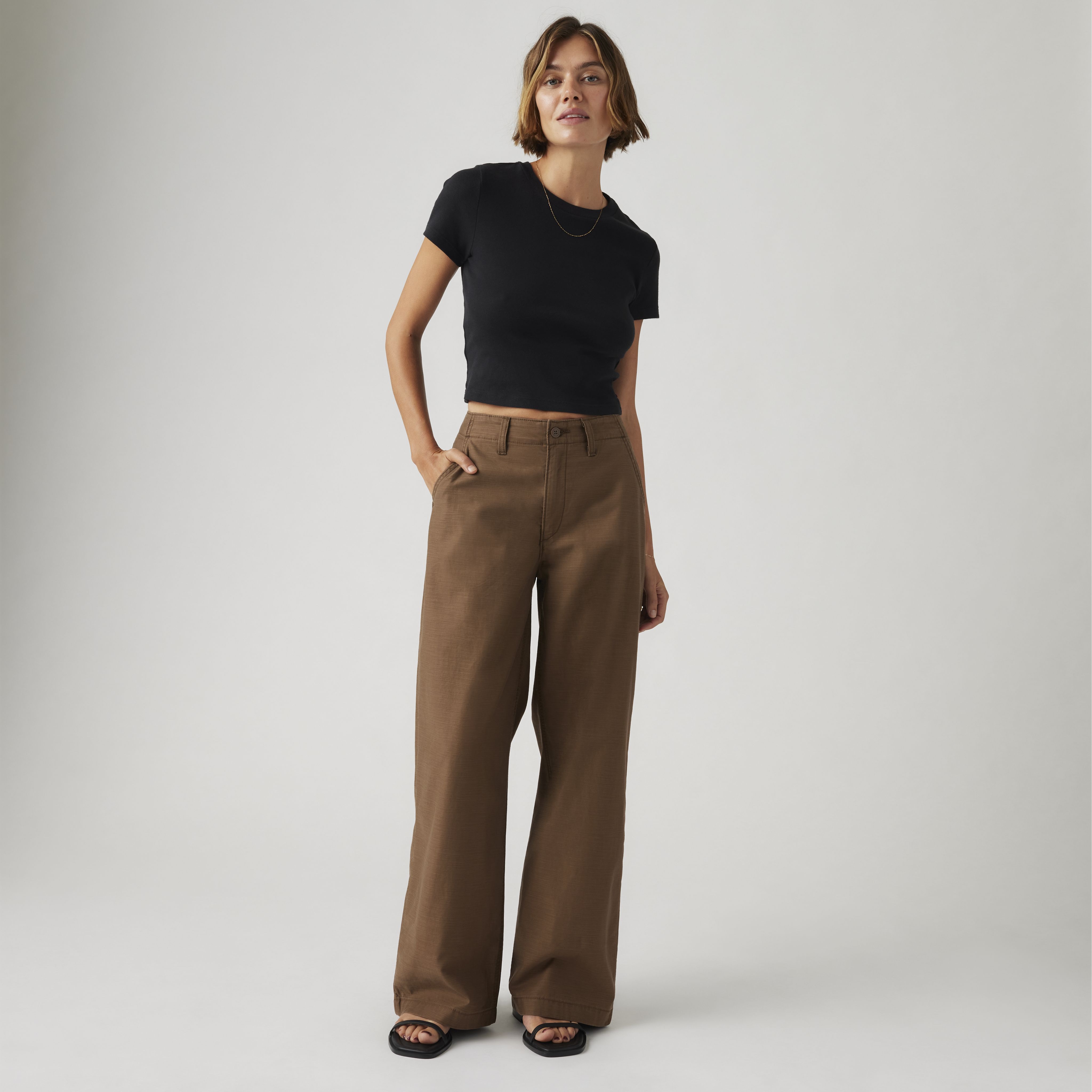 90s Straight Women's Pants 1