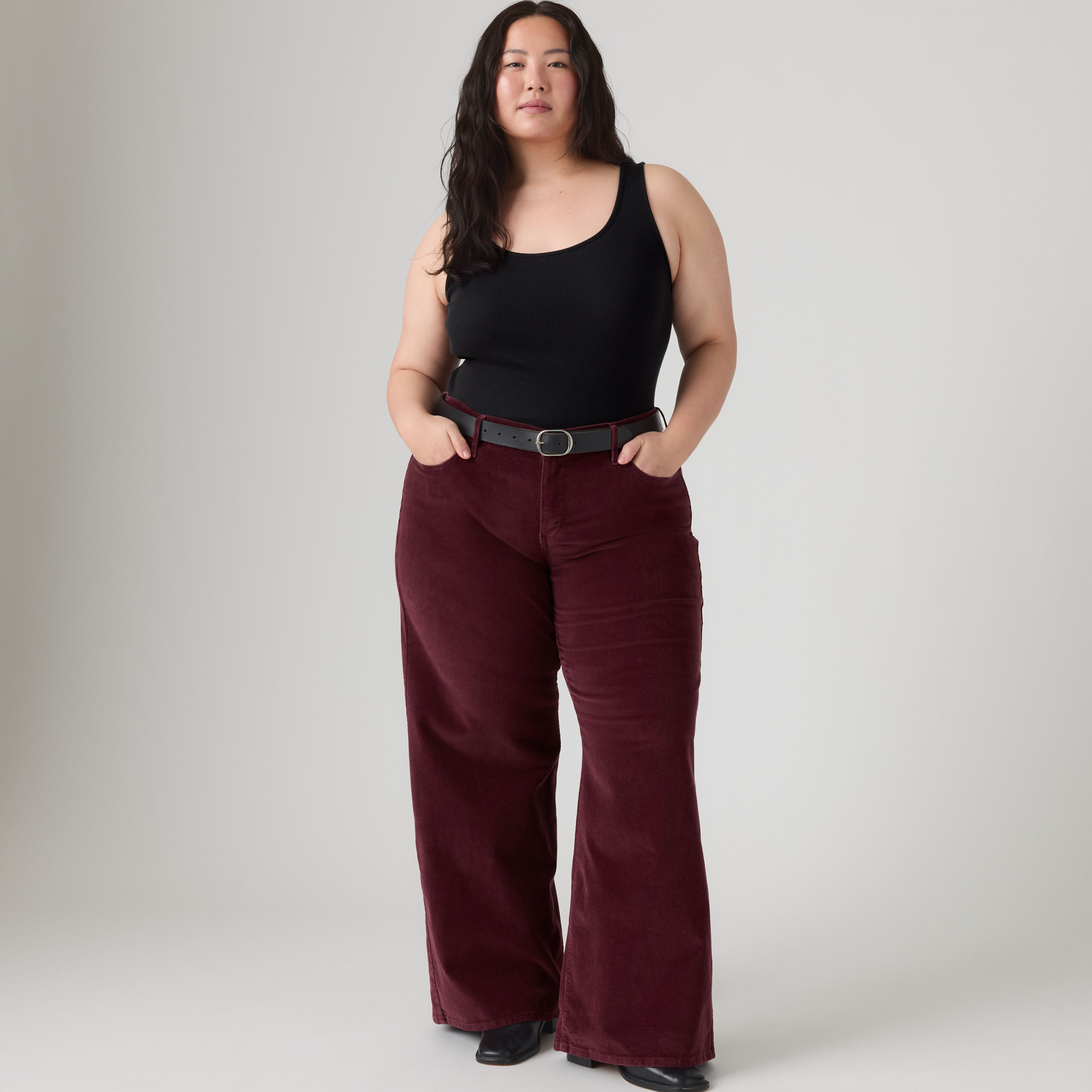 318 Shaping Wide-Leg Women's Jeans (Plus Size) 1
