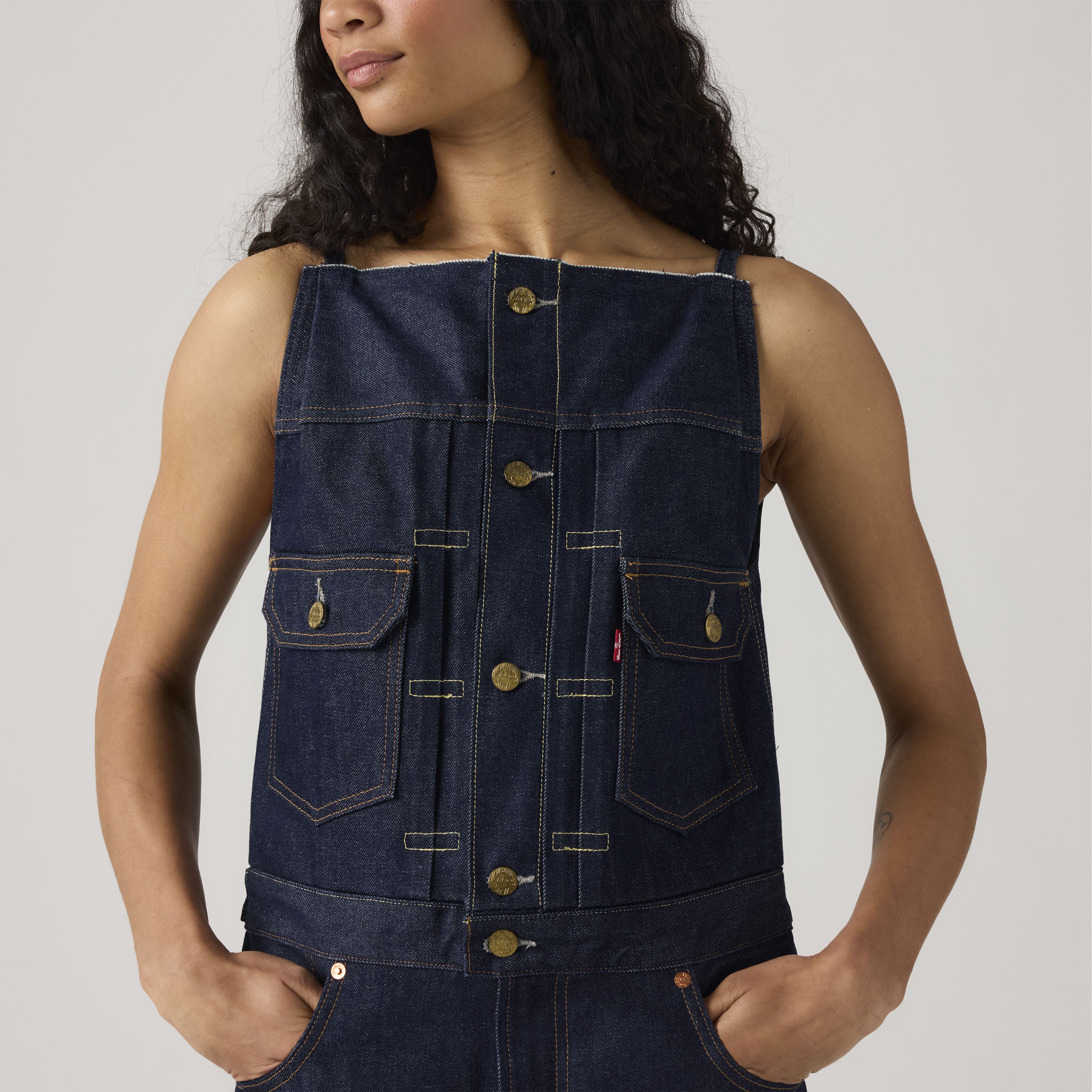 Tuta in denim Levi's® x sacai 2