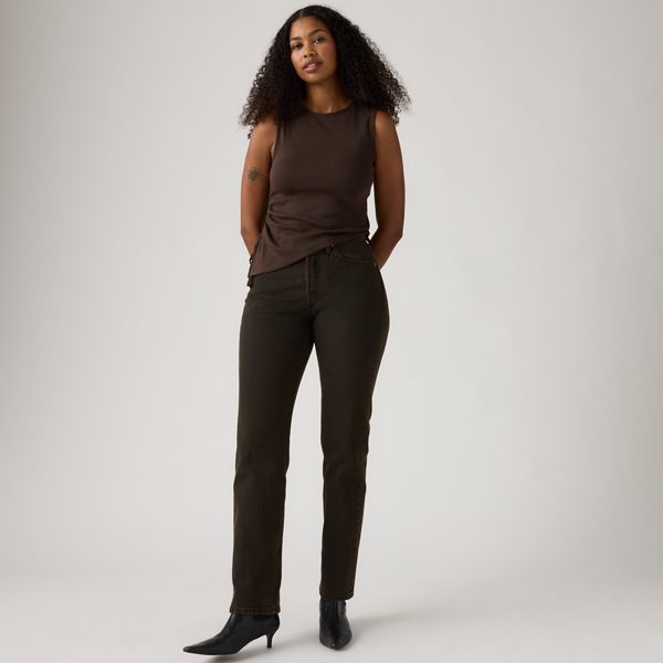 501® Curve Women's Jeans — Over A Cup - Brown