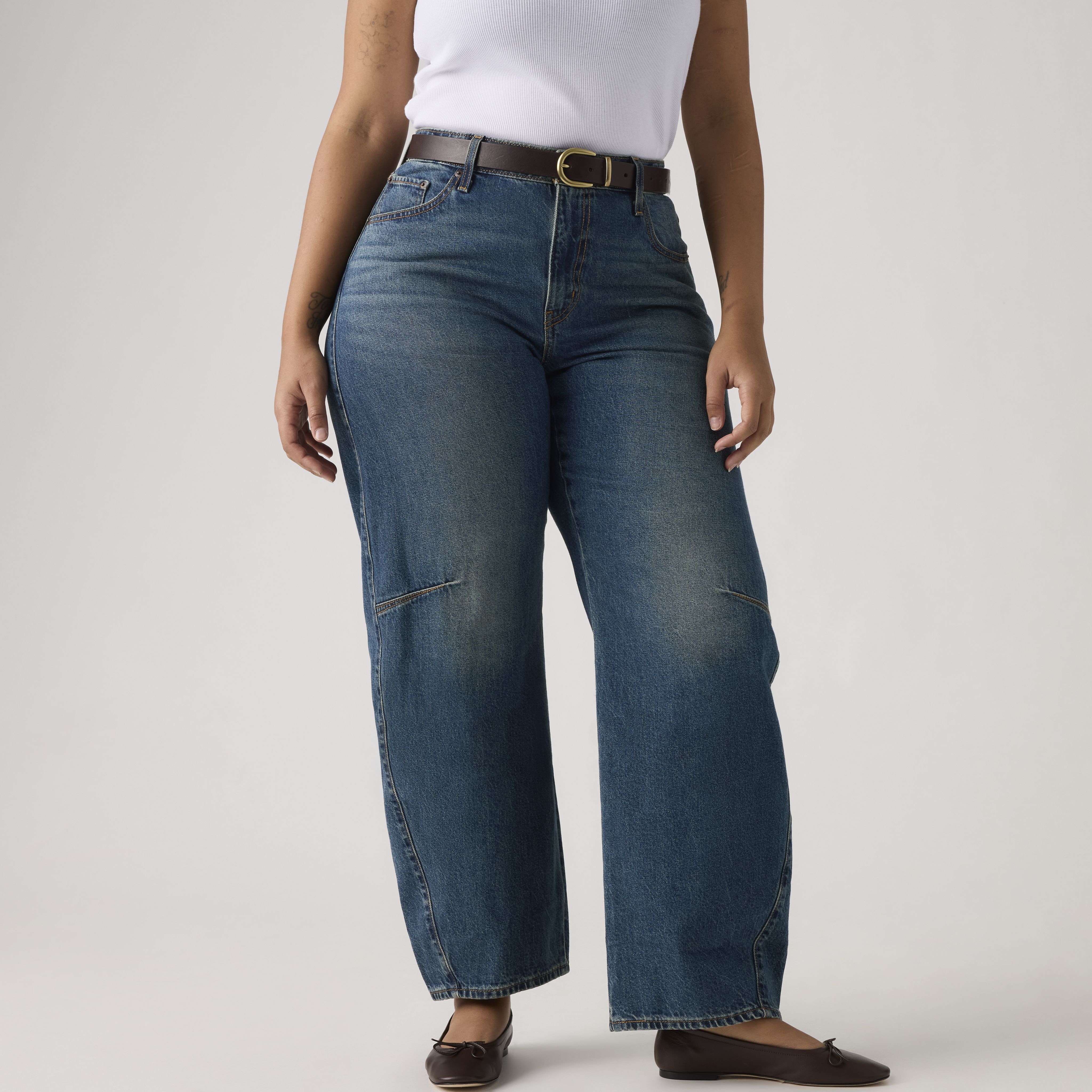 Baggy Dad Barrel Women's Jeans 10