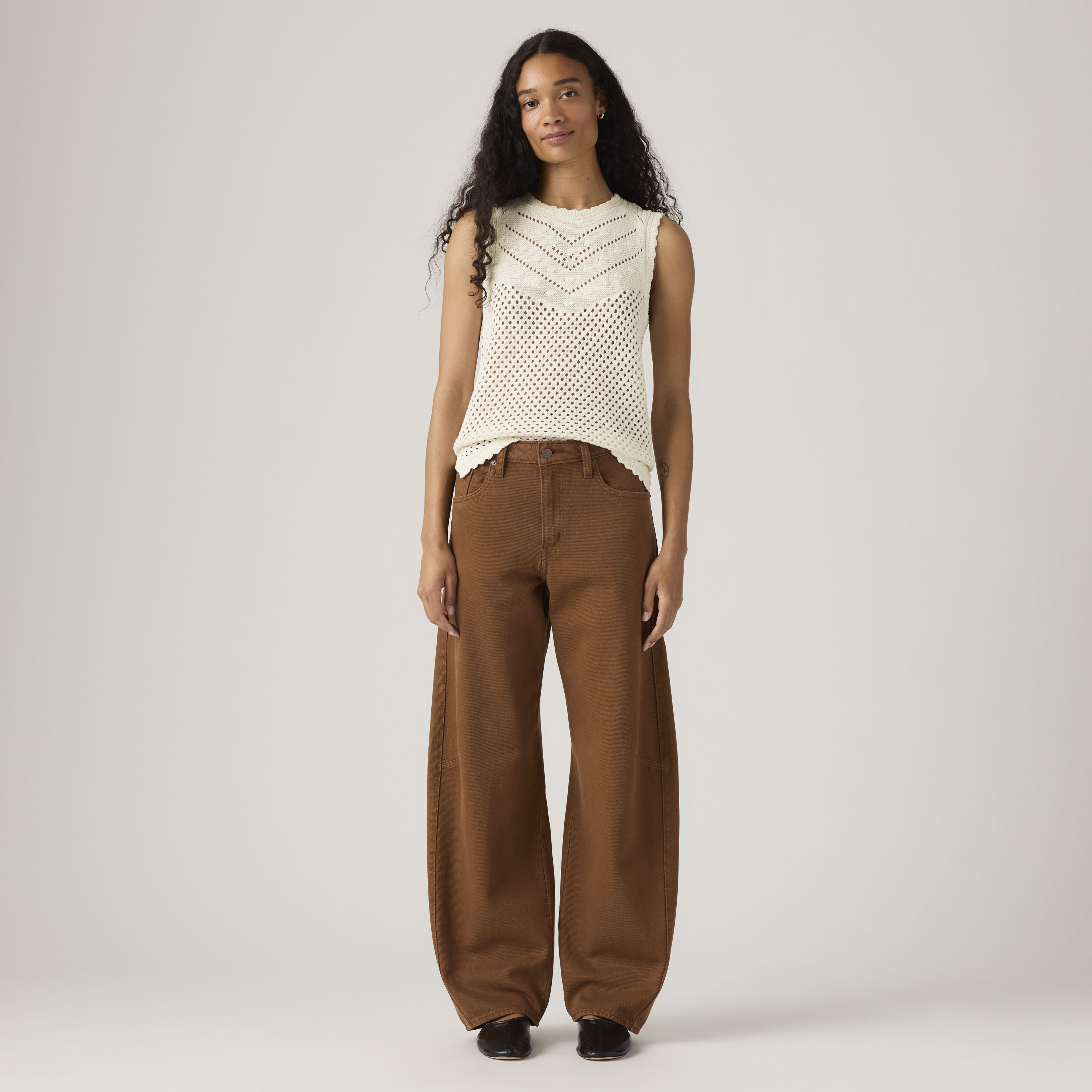 Baggy Dad Barrel Lightweight  Jeans 5