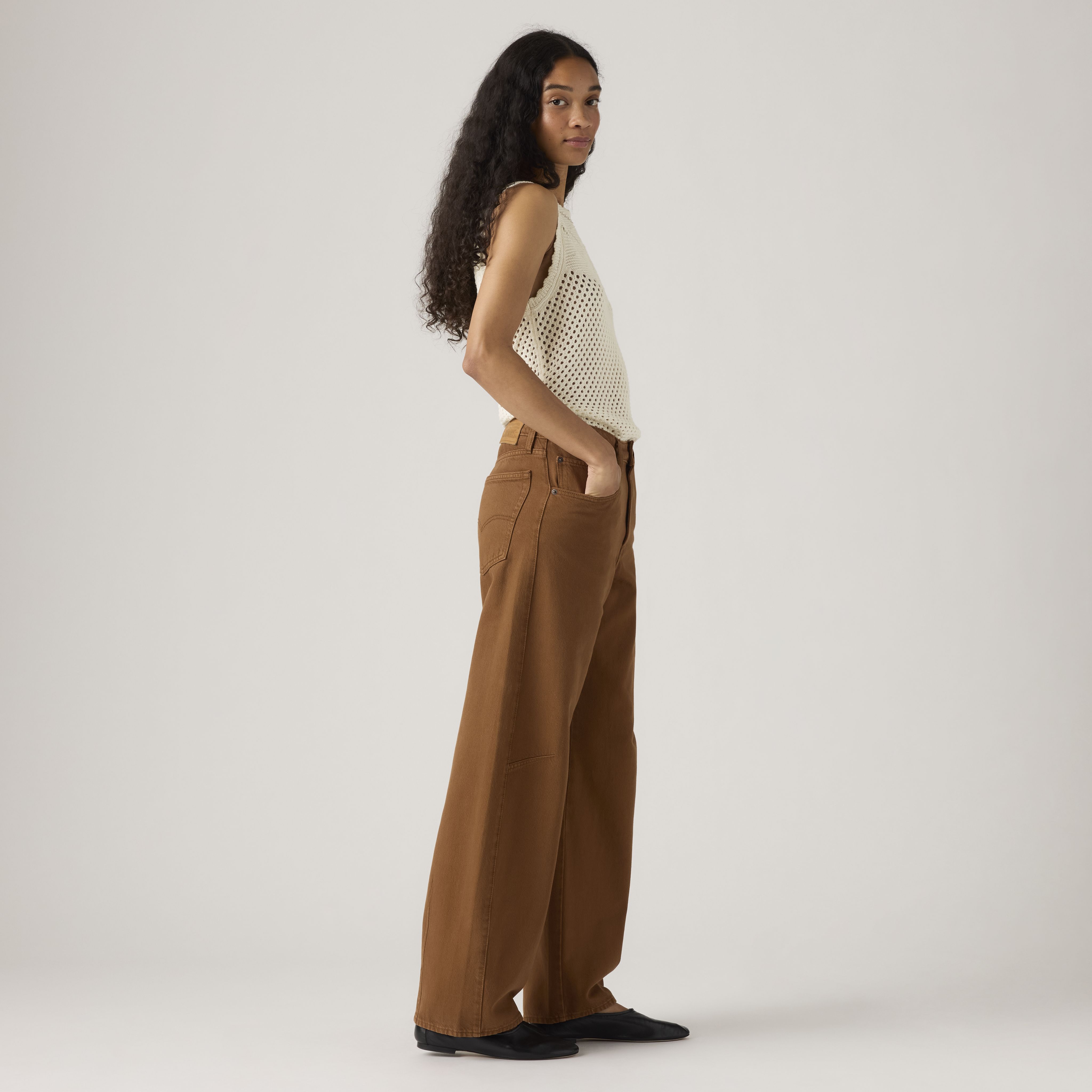 Baggy Dad Barrel Lightweight  Jeans 4