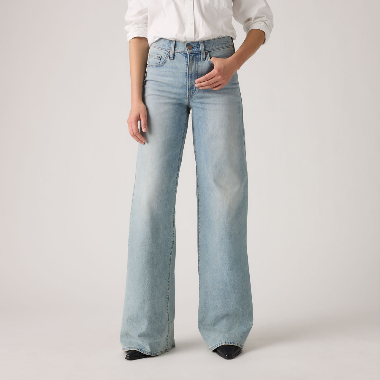 728 High-Rise Wide-Leg Women's Jeans 2