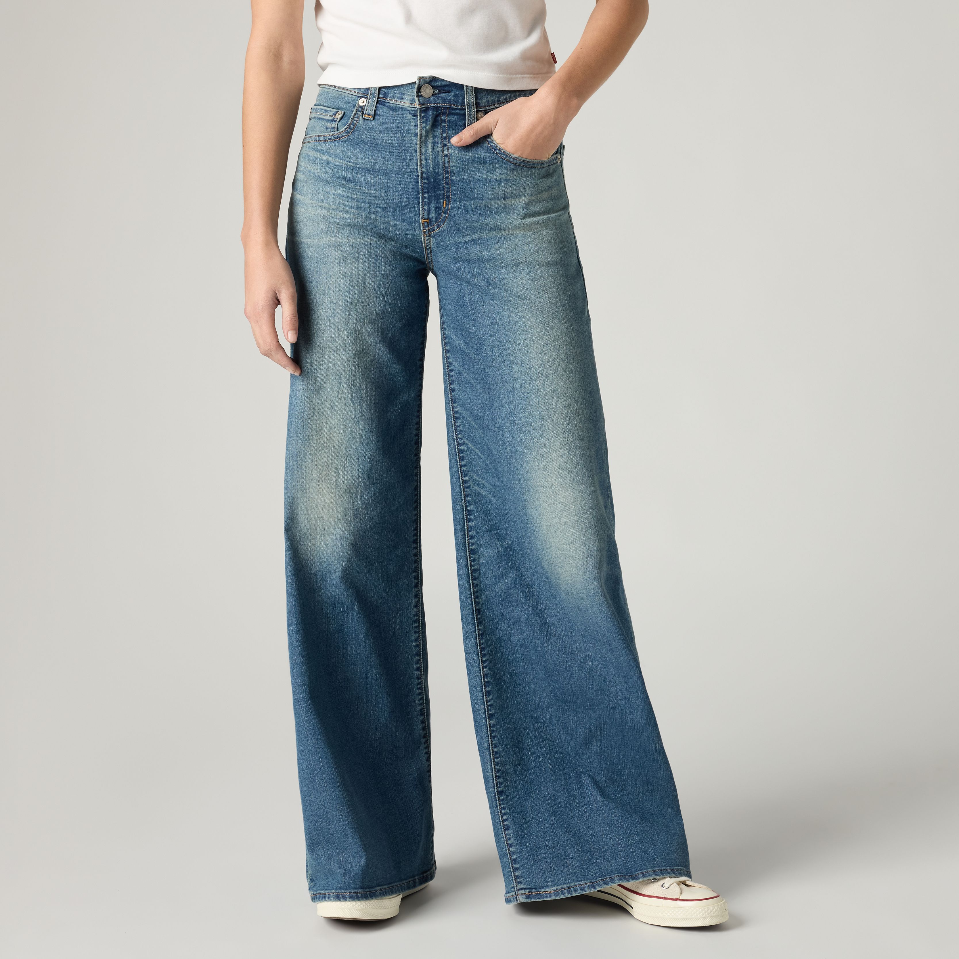728 High Rise Wide Leg Jeans 2