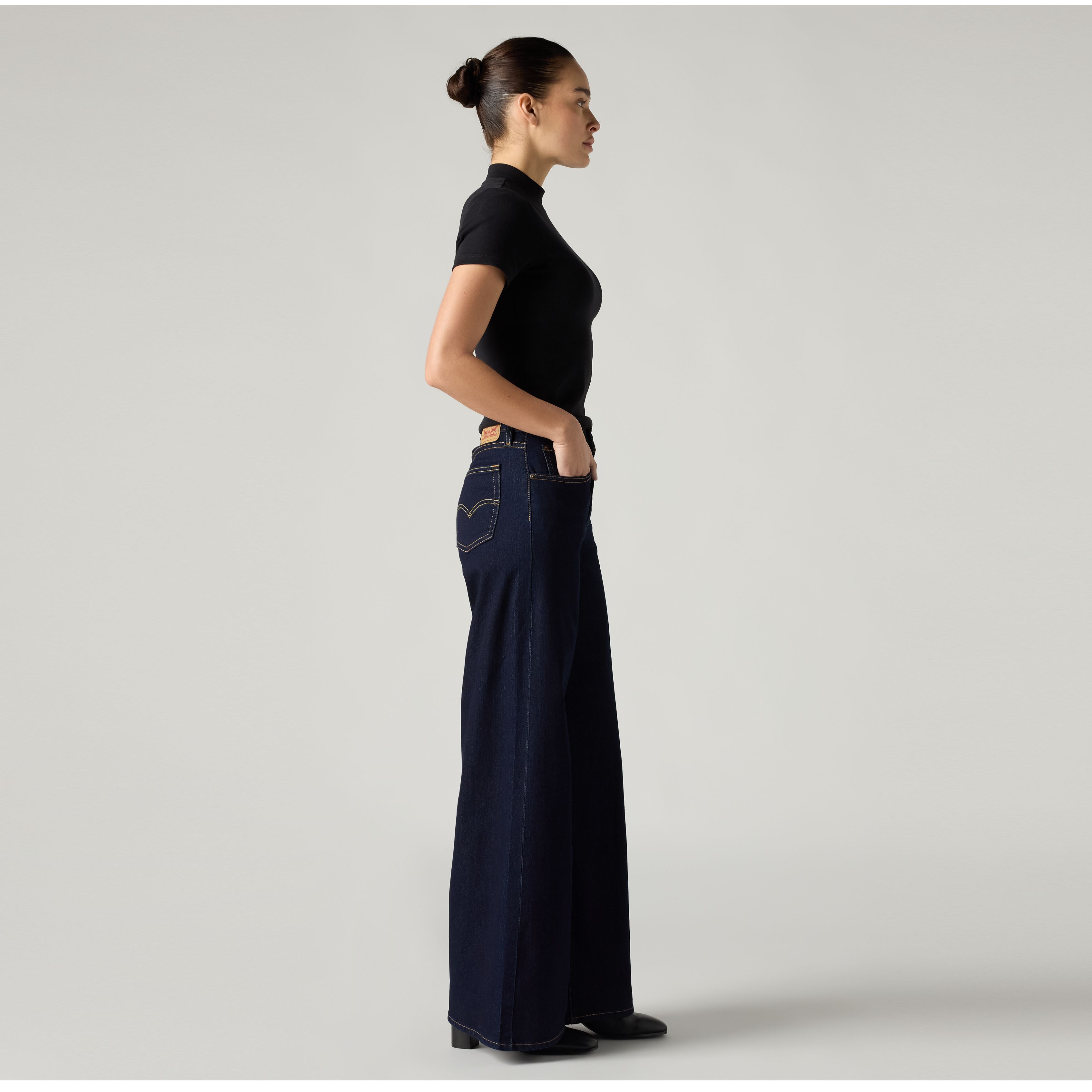 728 High Rise Wide Leg Jeans 4