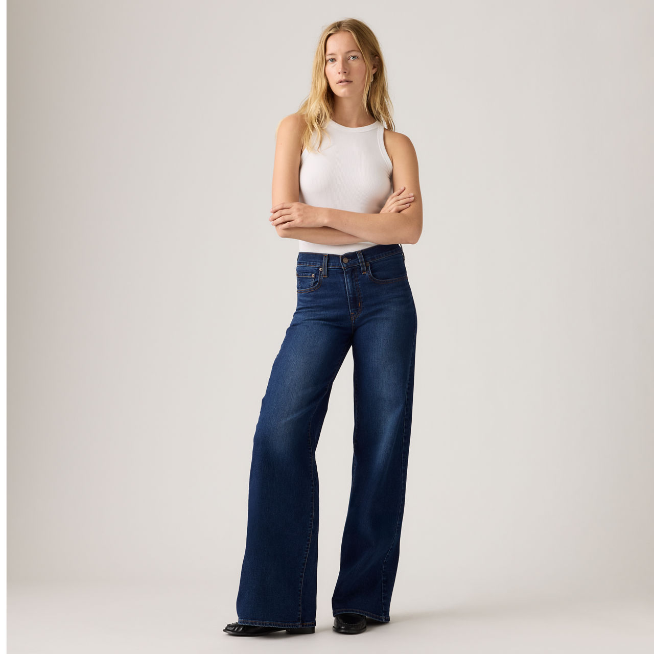 Jeans 728™ a vita alta con gamba ampia 12