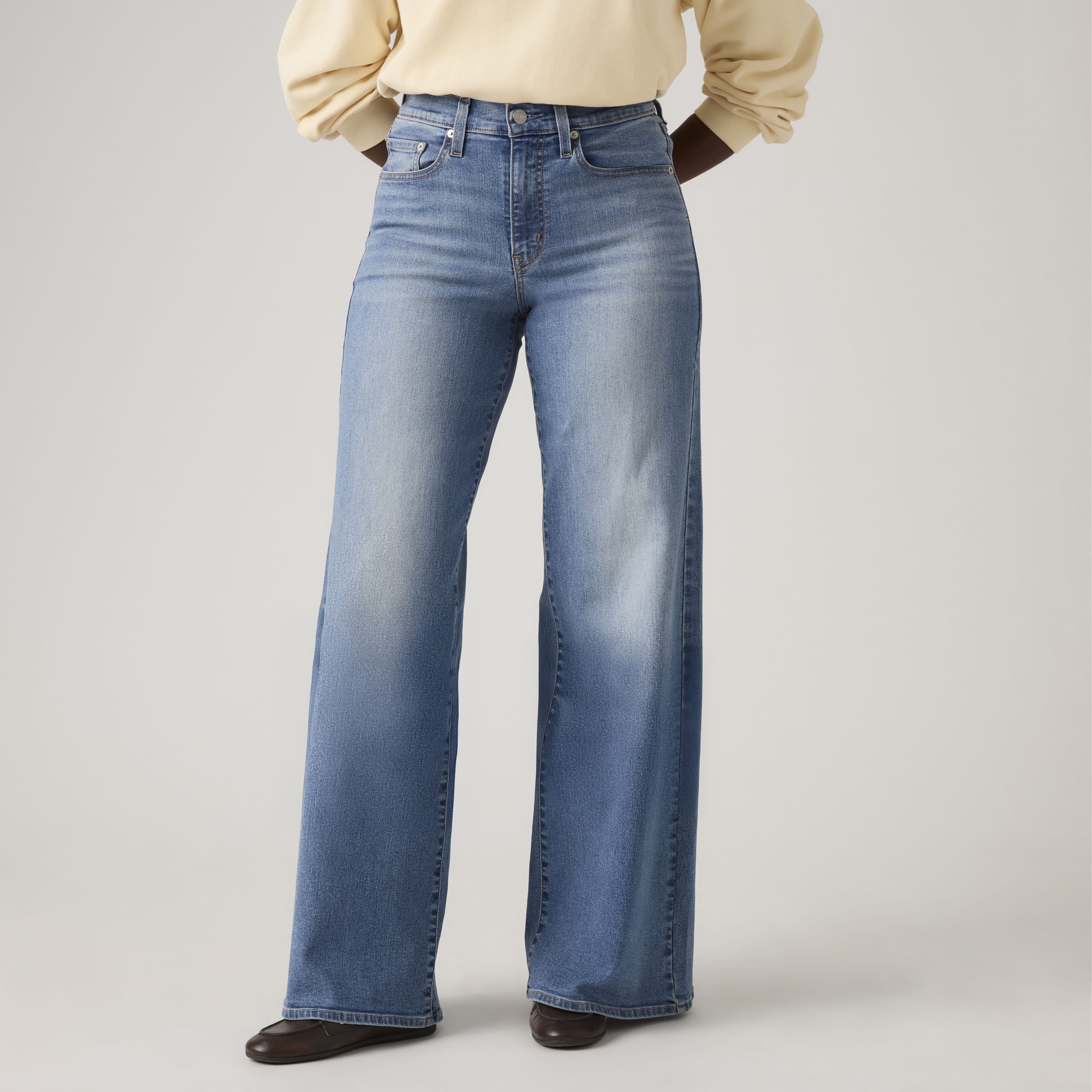 728 High Rise Wide Leg Jeans 2