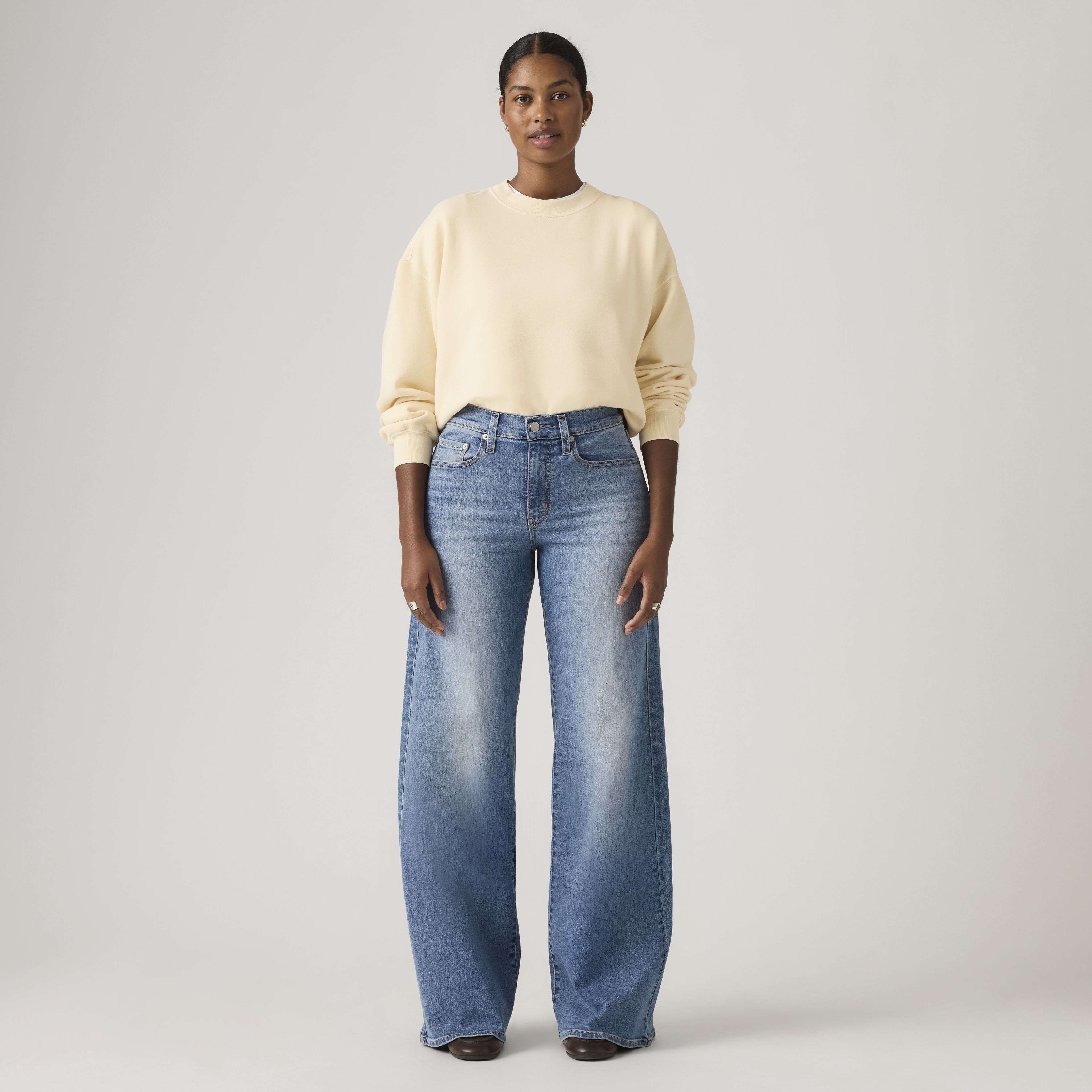 728 High Rise Wide Leg Jeans 5