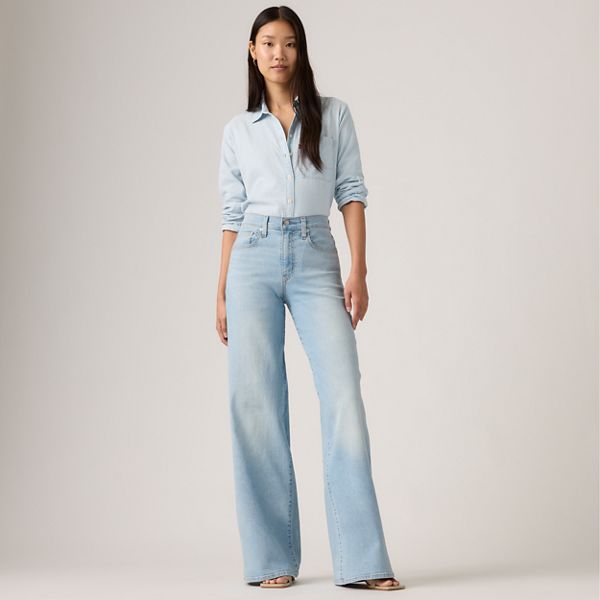 728 High Rise Wide Leg Jeans — Eternal Indigo Light - Light Wash