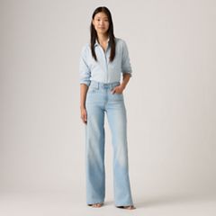 728 High Rise Wide Leg Jeans — Eternal Indigo Light - Light Wash 5