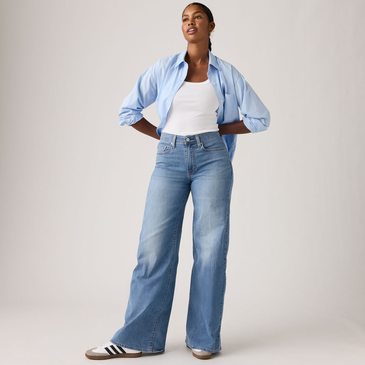 728™ Hight Rise Wide Leg Jeans 1