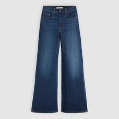 728 High-Rise Wide-Leg Women's Jeans — True Blue Dark - Dark Wash 6