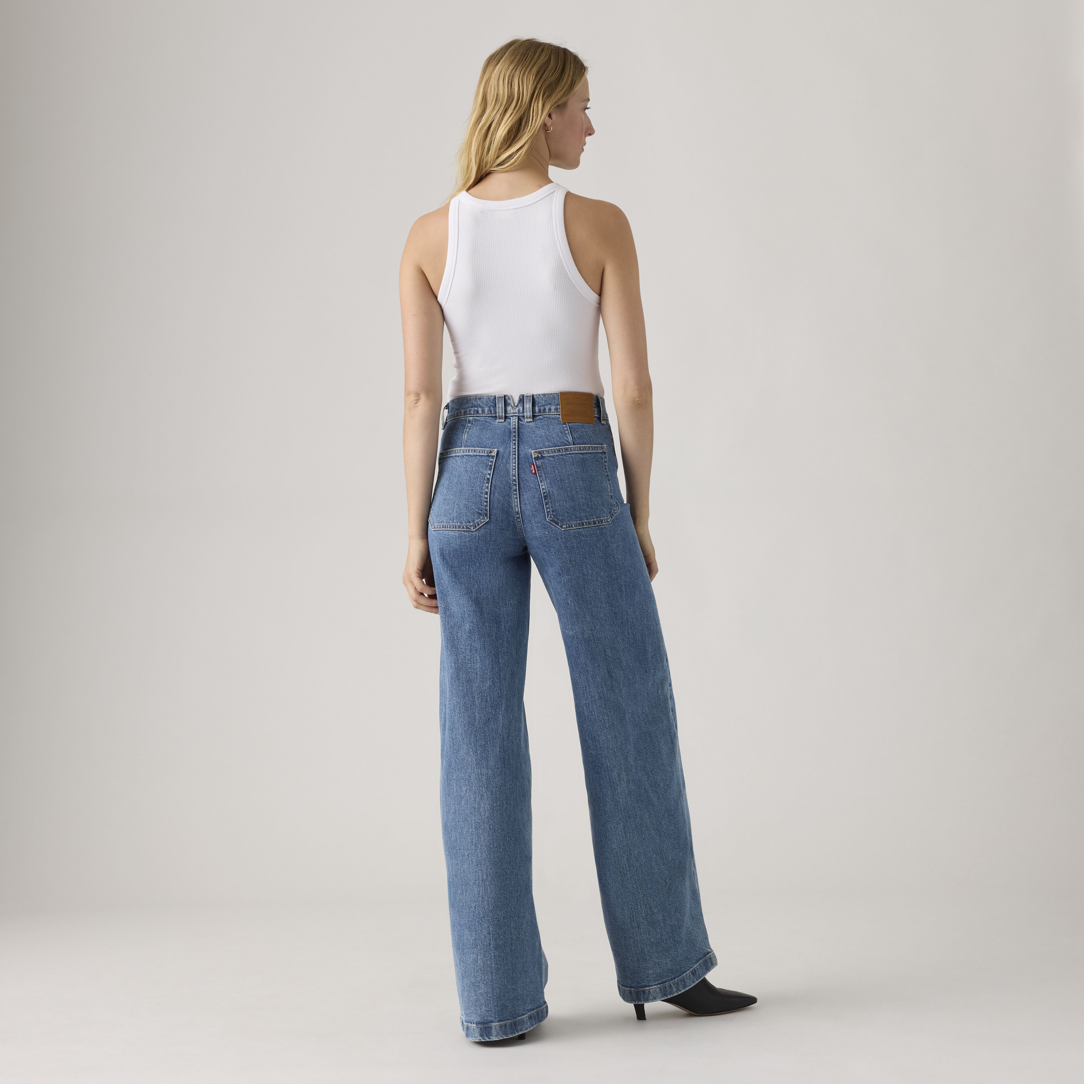 728™ Tailored High Rise Wide Leg Jeans 3