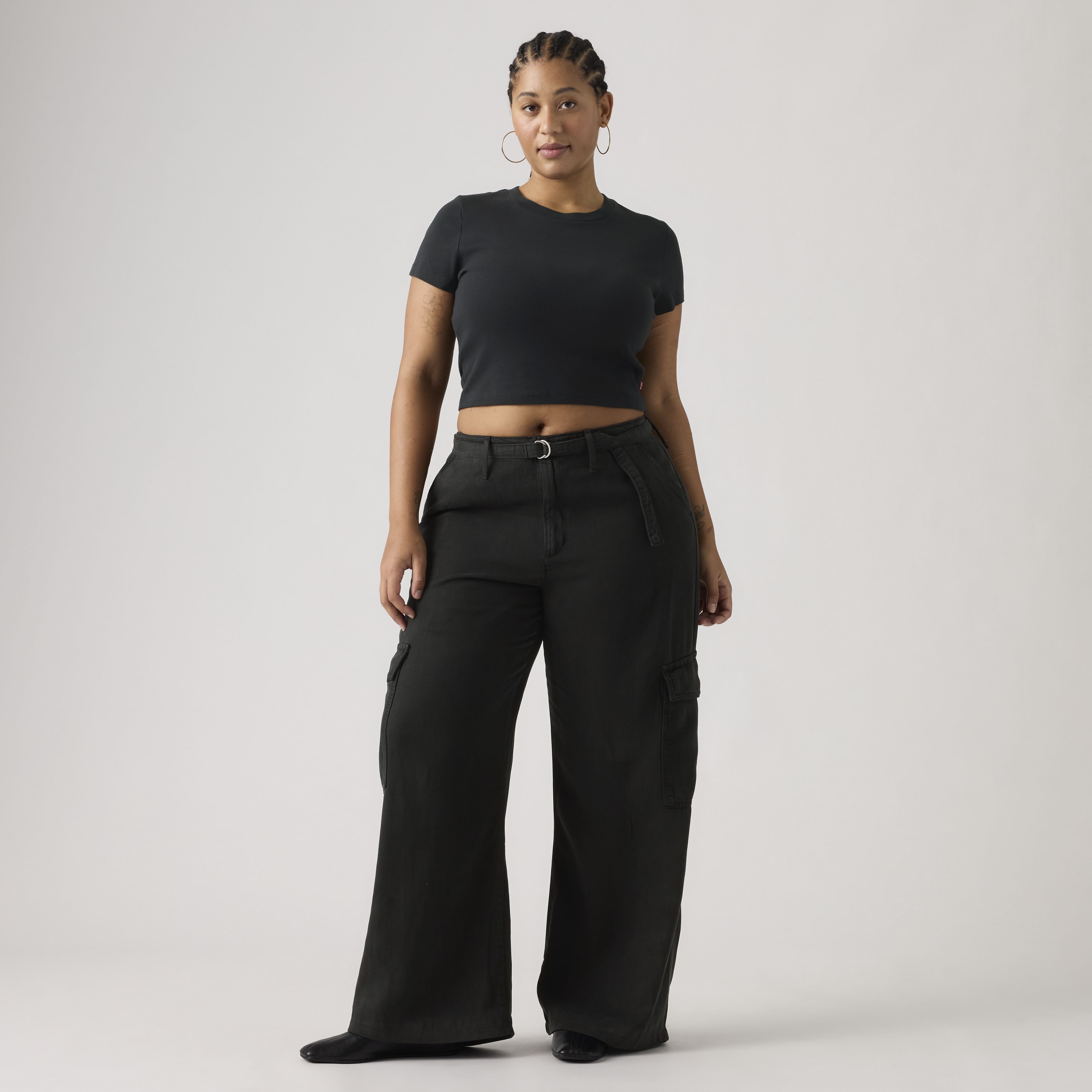 Baggy Dad Cargo TENCEL™ Women's Pants 8