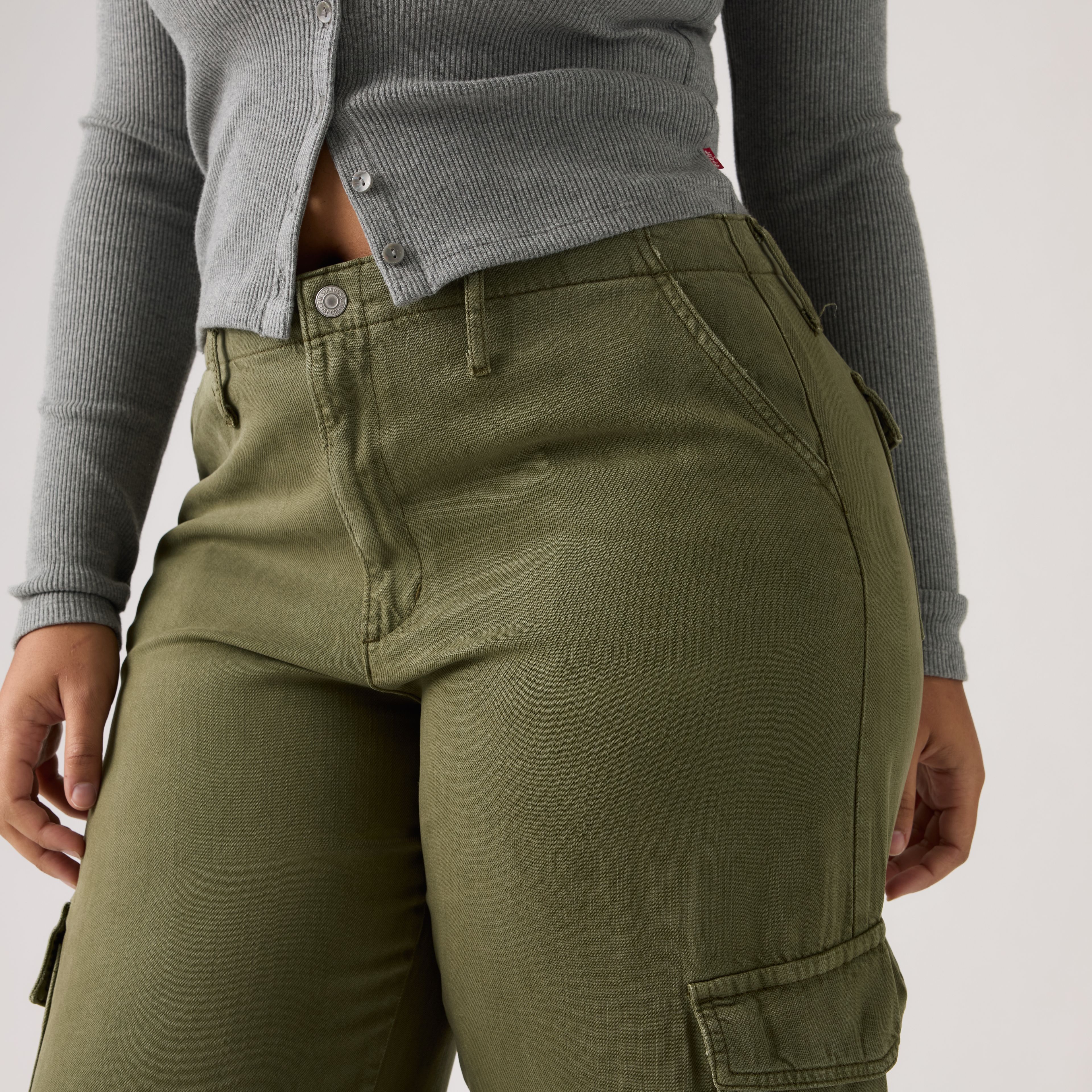 Baggy Dad Cargo TENCEL™ Women's Pants