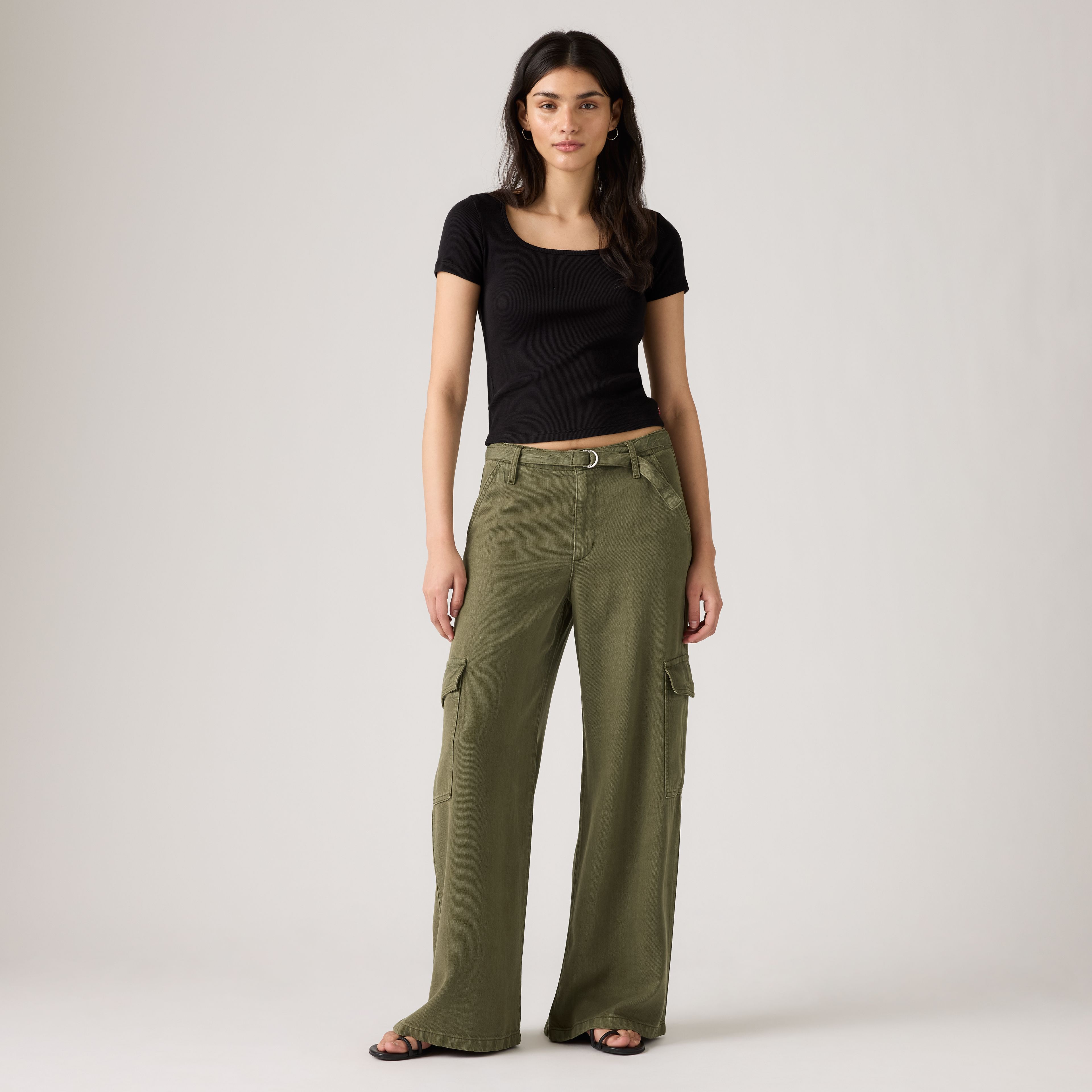 Baggy Dad Cargo TENCEL™ Women's Pants