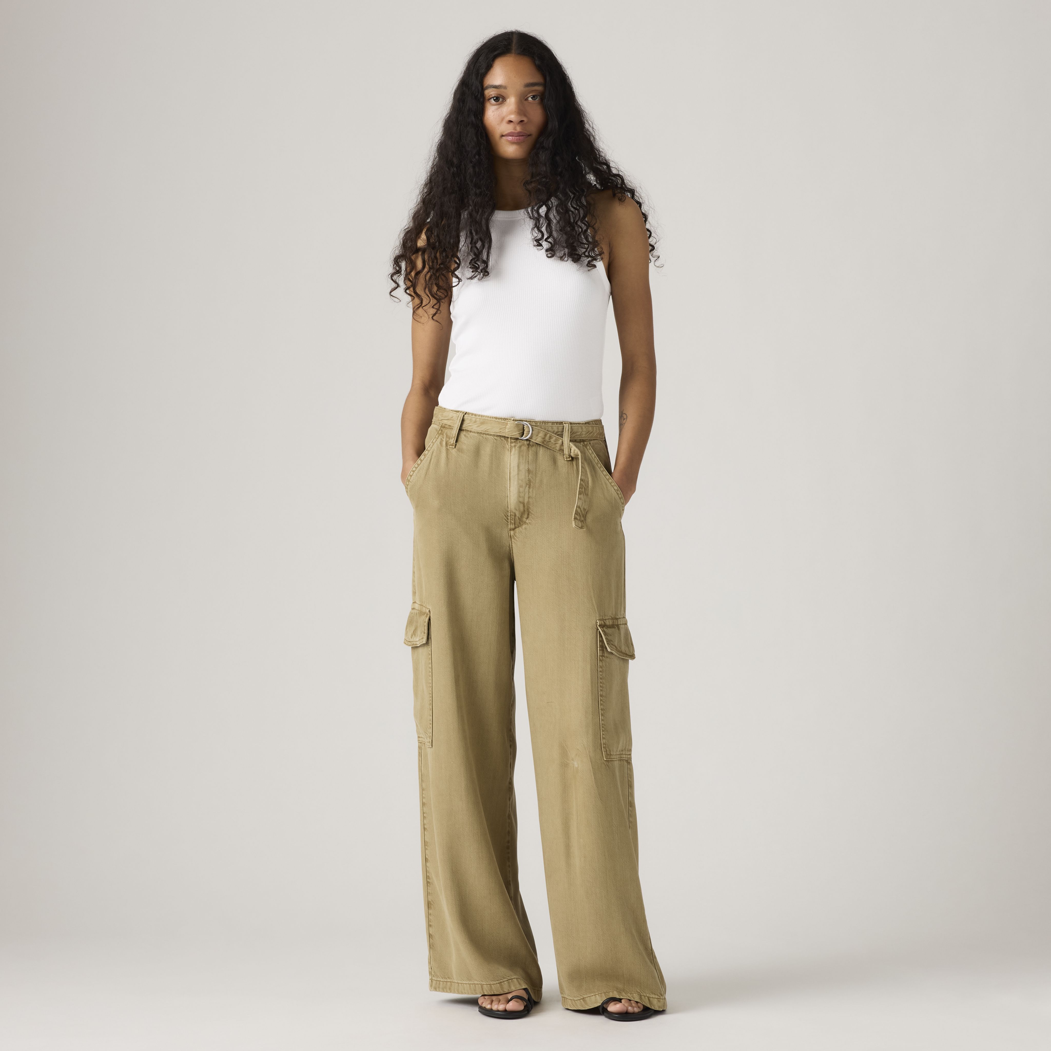 Baggy Dad Cargo TENCEL™ Women's Pants 4