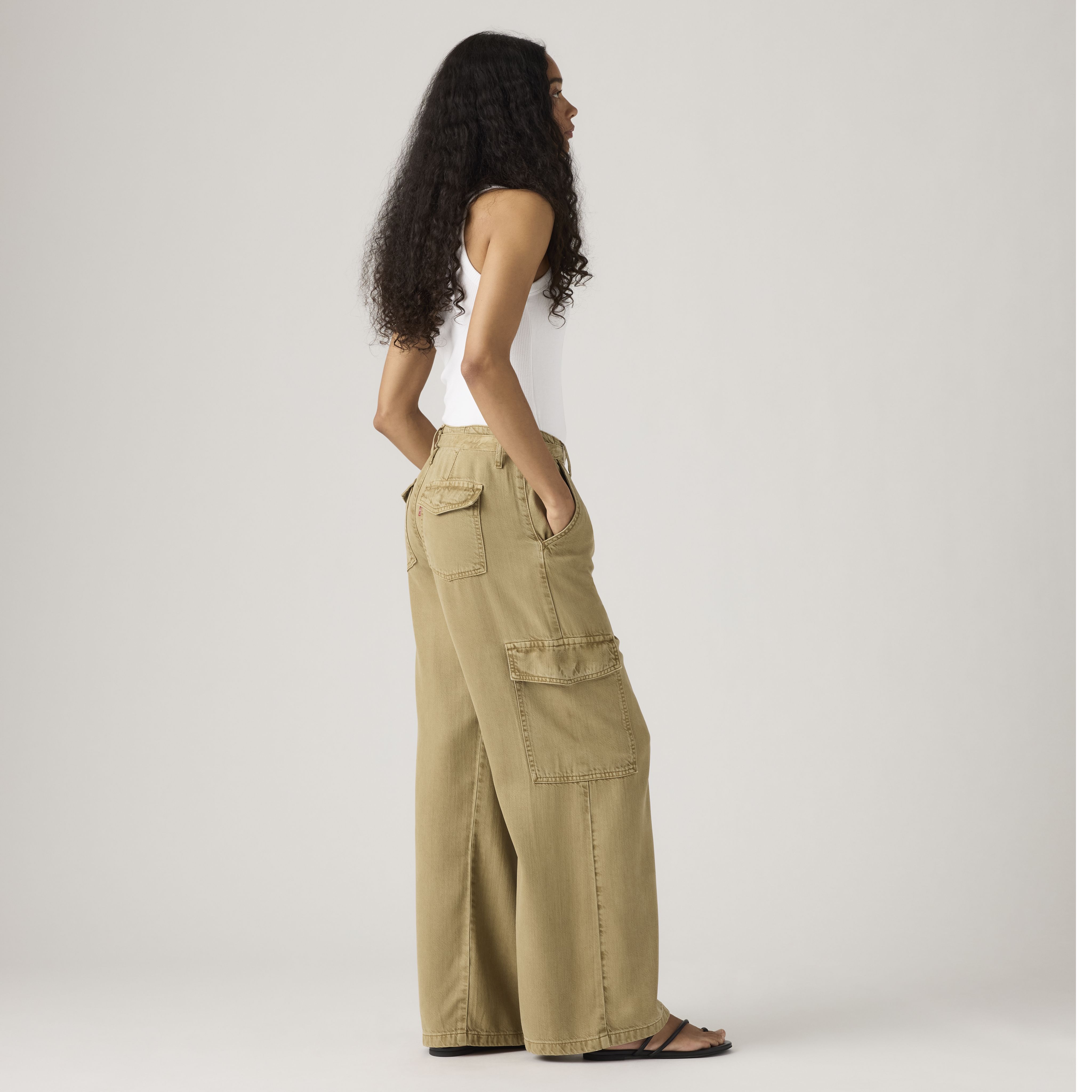 Baggy Dad Cargo TENCEL™ Women's Pants 4