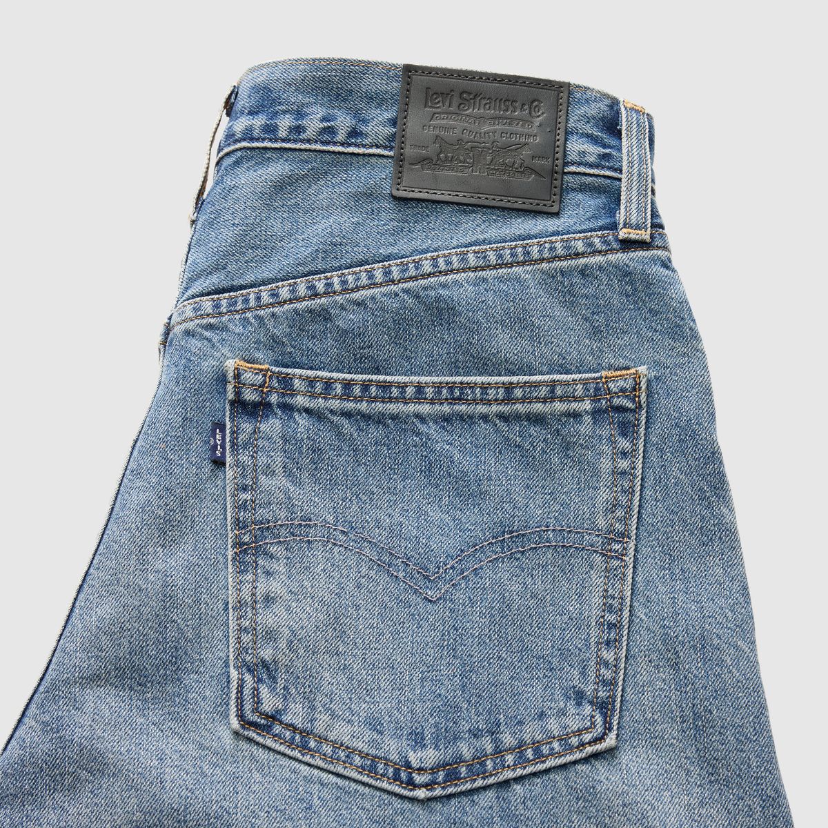 Women's Drop Barrel Jeans — Box Kite - Blue