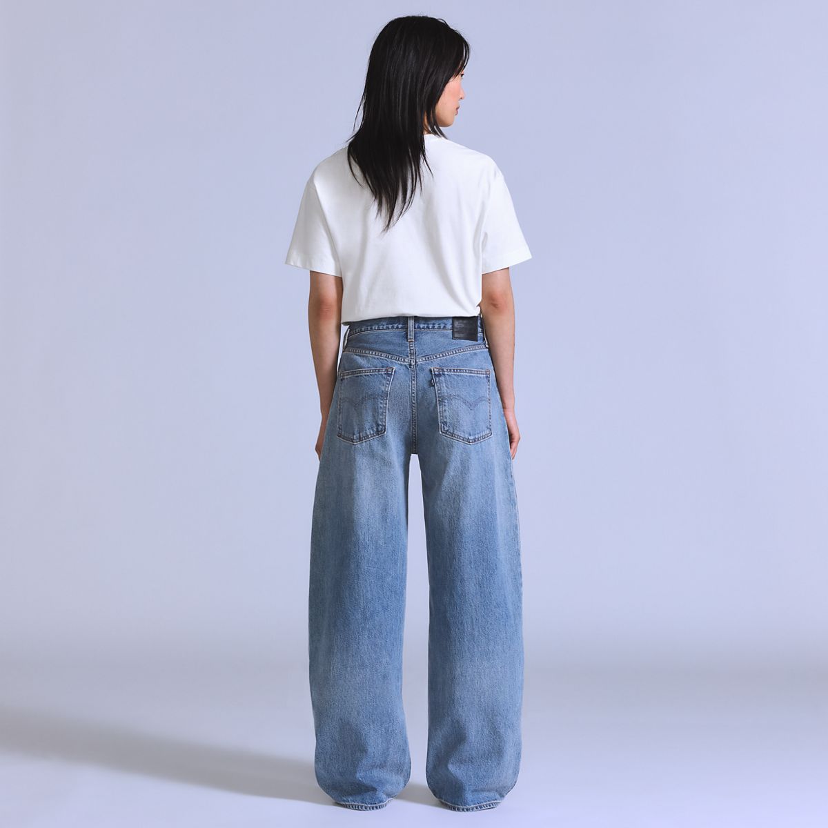 Women's Drop Barrel Jeans — Box Kite - Blue