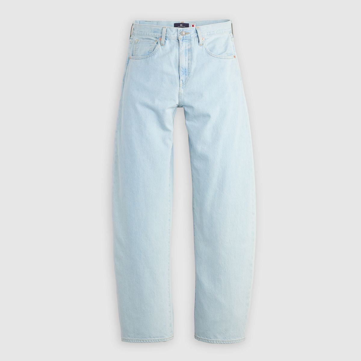 Women's Drop Barrel Jeans — Icy Barrel - Light Wash