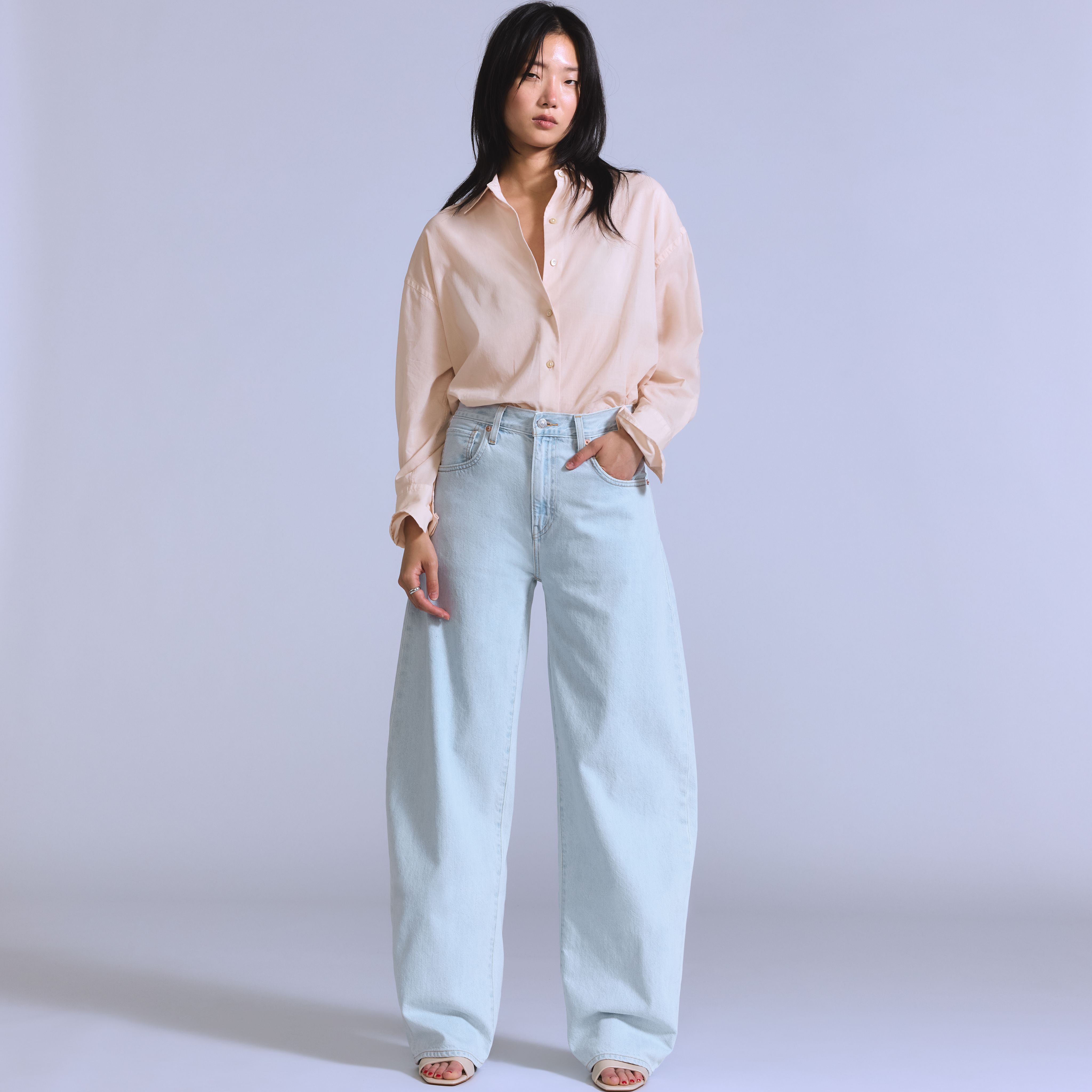 Women's Drop Barrel Jeans 5