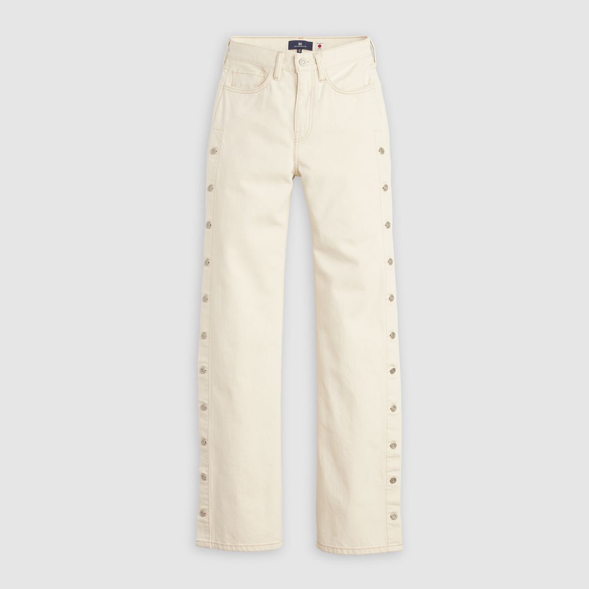 Shank Pants — Cream Cloud Moj - White