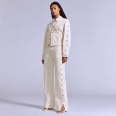 Shank Pants — Cream Cloud Moj - White 1