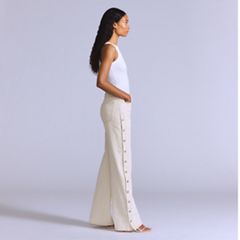 Shank Pants — Cream Cloud Moj - White 4