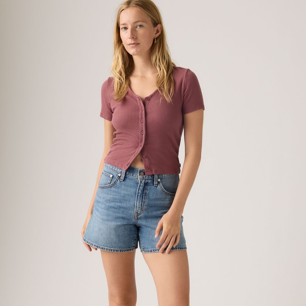Cinch Mid-Thigh Lightweight Women's Shorts