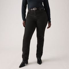 Wedgie Slim Fit Women's Jeans — She's In The Zone - Black 4