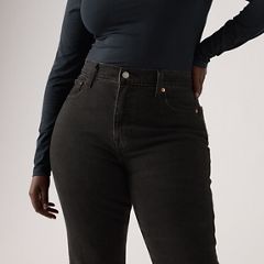 Wedgie Slim Fit Women's Jeans — She's In The Zone - Black 6