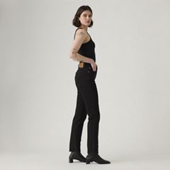 Wedgie Slim Fit Women's Jeans — She's In The Zone - Black 10